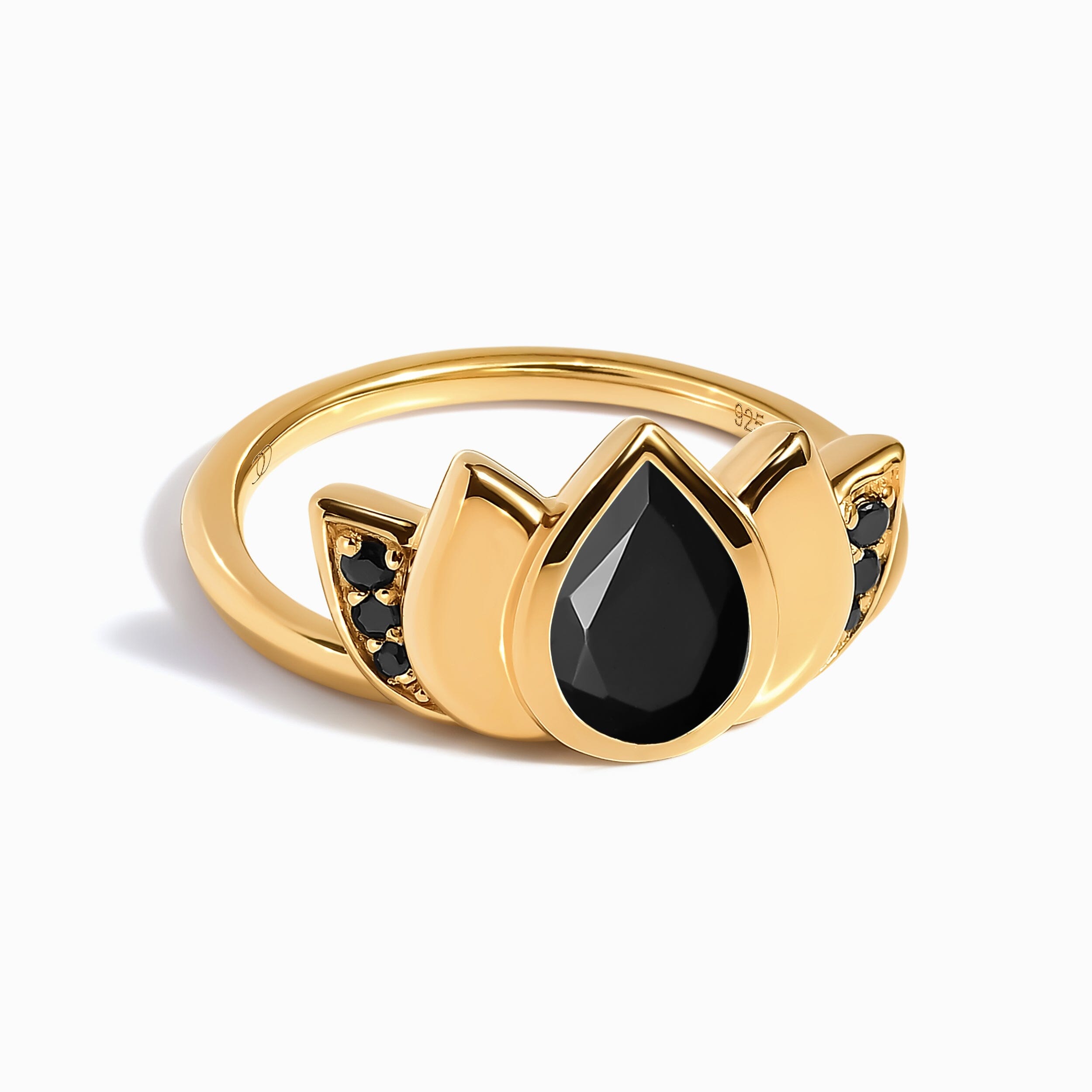 Black Obsidian Ring - Divine Lotus、mySite、hinf8tx79