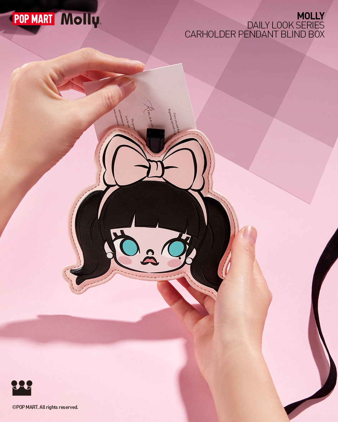  POP MART MOLLY Daily Look Series-Cardholder Pendant Blind Box、mySite、greenlandpopulation