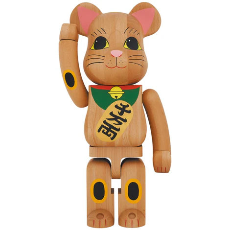  1000% Bearbrick Karimoku Maneki Neko、mySite、greenlandpopulation