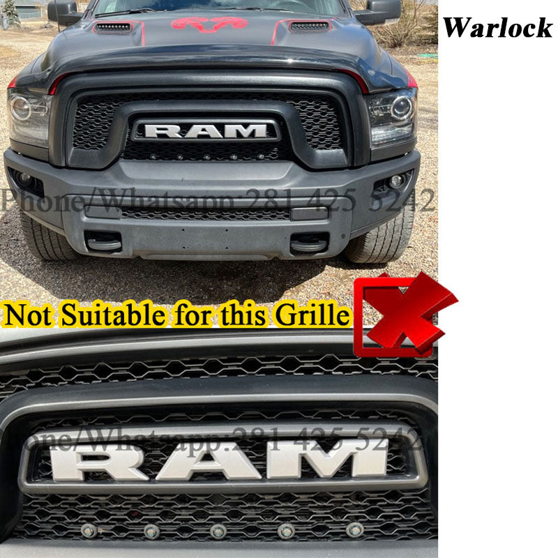 White Led Lighted Letters for Ram 1500 (2019-2025)、mySite、nflplayoffbracketp
