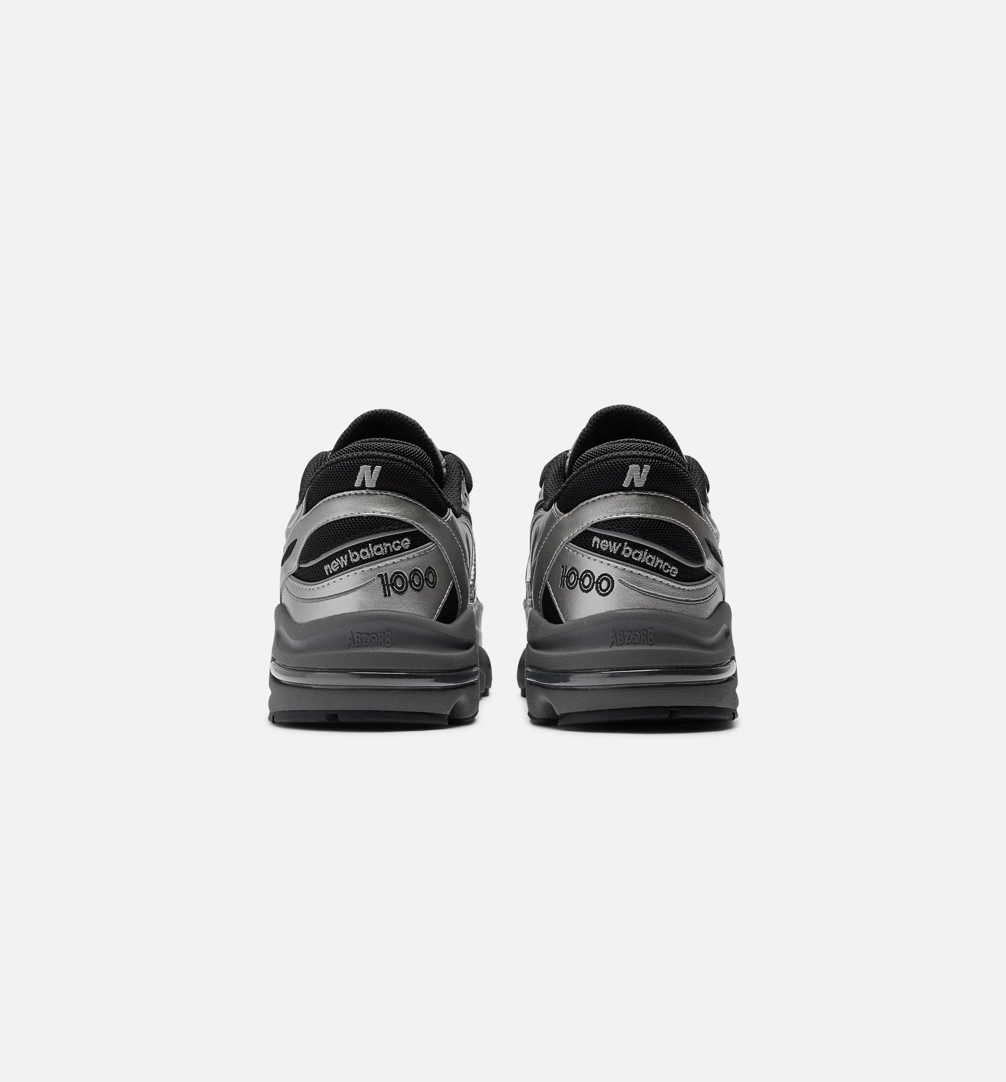 1000 Mens Lifestyle Shoe - Silver Metallic/Black、mySite、dreamappss