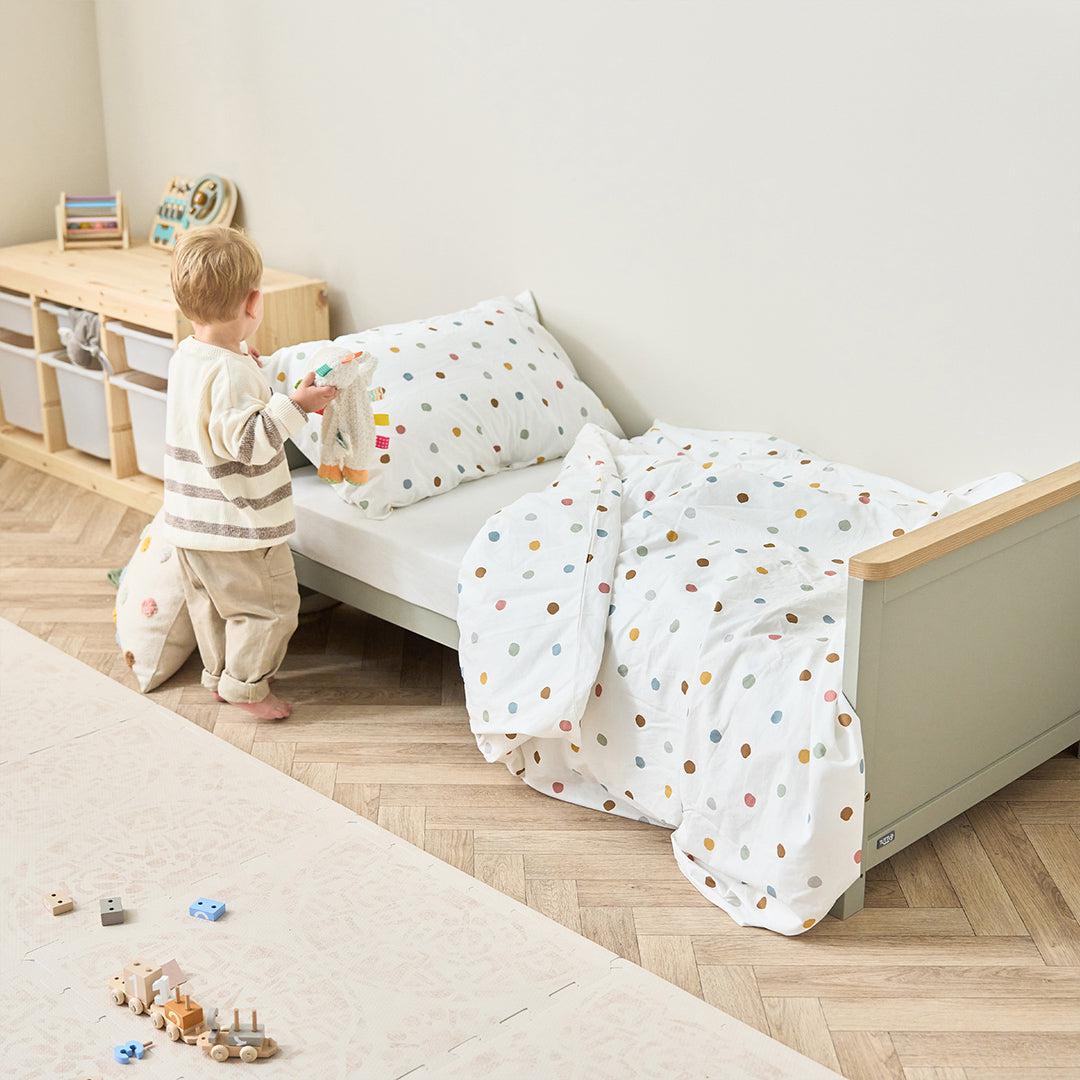  Tutti Bambini Misha Cot Bed - Sage / Golden Oak、mySite、merchandisen