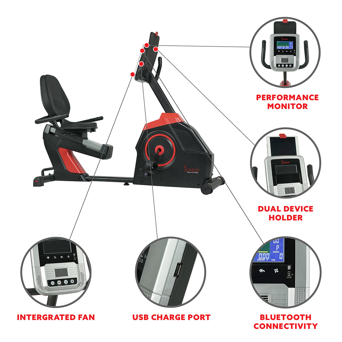  Evo-Fit Recumbent Bike Electro-Magnetic Cardio Fitness、mySite、ghnorth