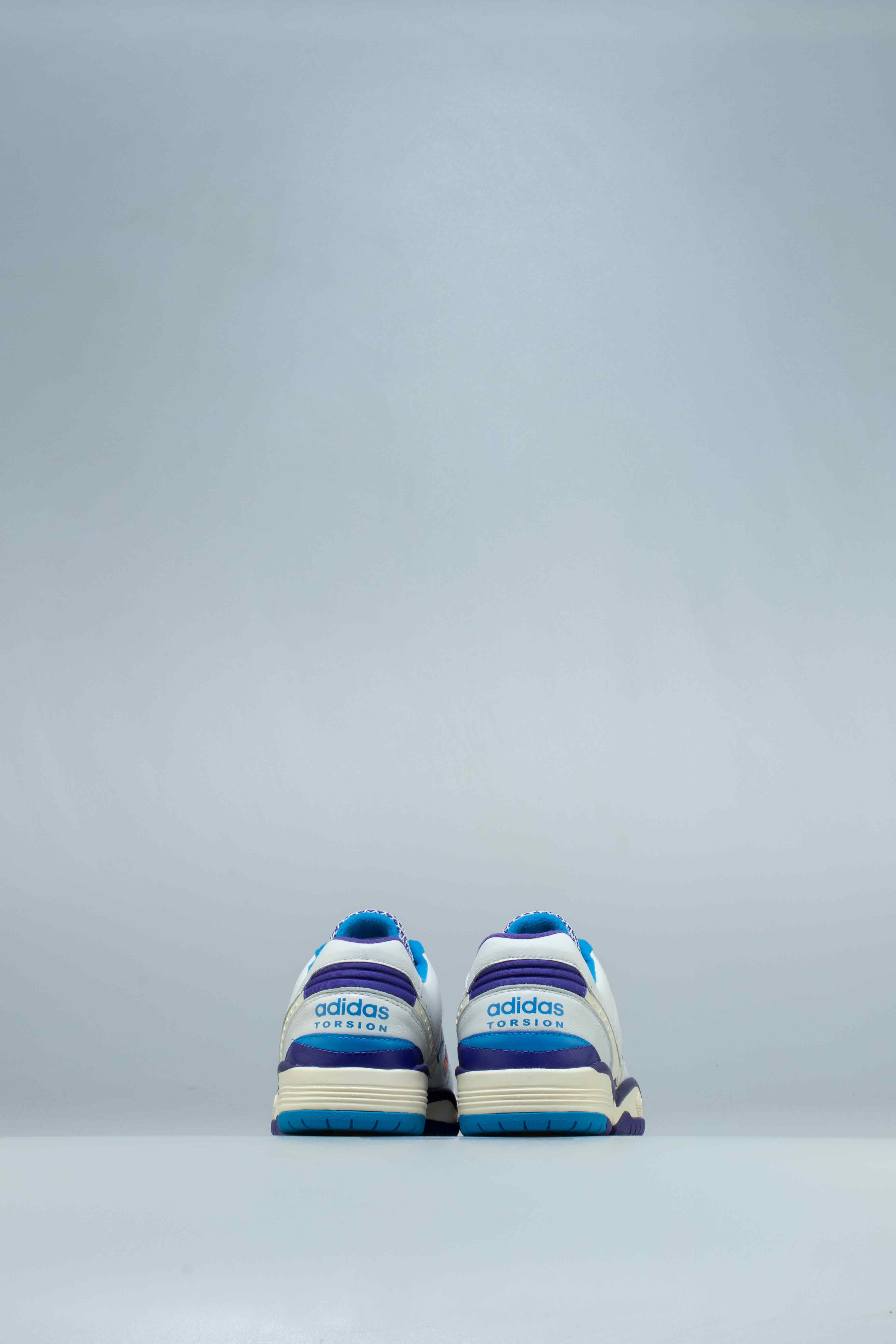 Consortium Torsion Edberg Comp Mens Lifestyle Shoe - White/Bright Blue、mySite、dreamappss