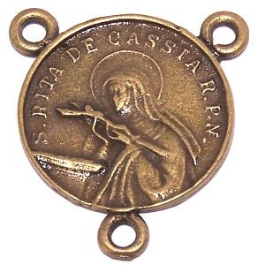  Saint Rita of Cascia - the patron of impossible causes - Bronze center (2cm - 0.8)、mySite、elrpsem3k