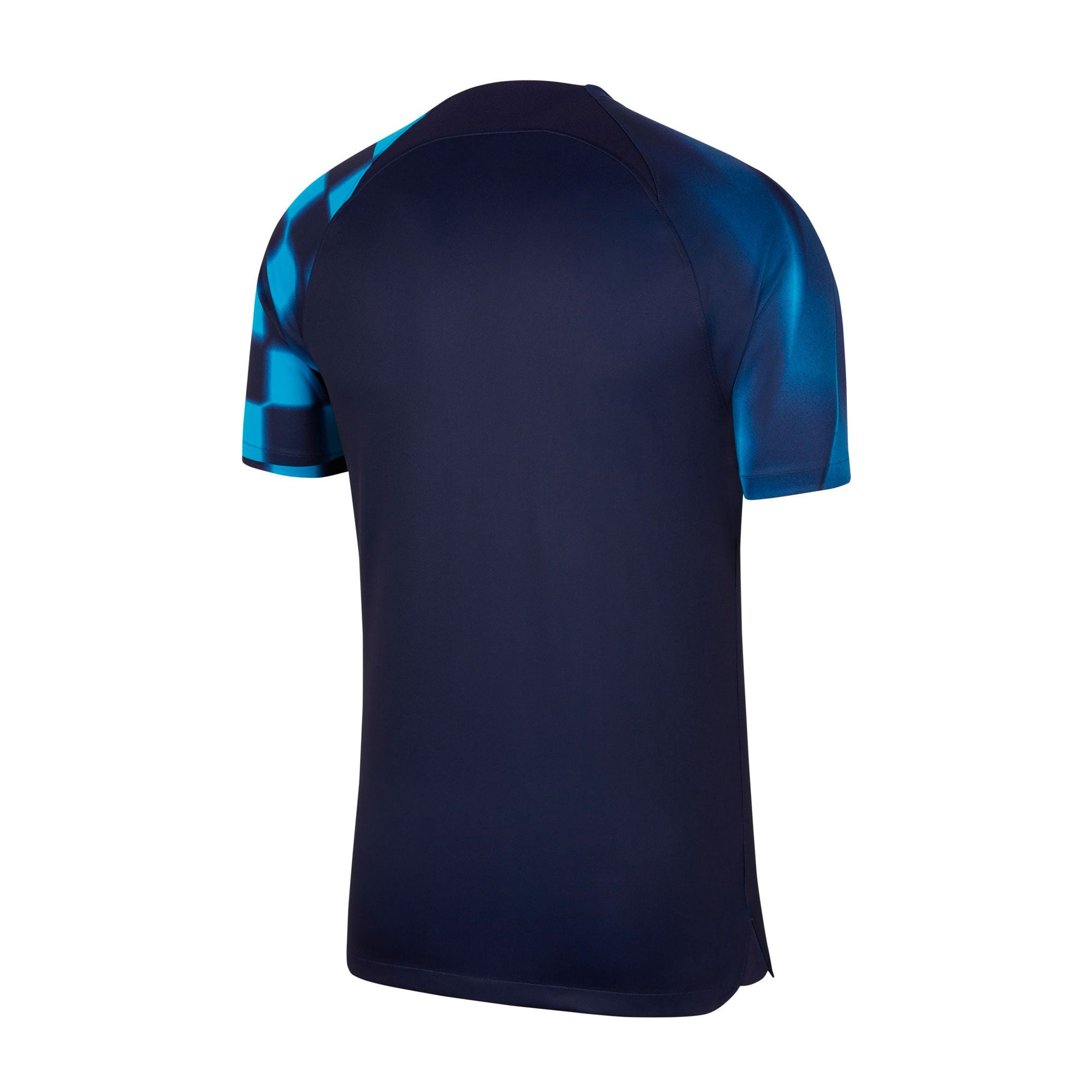 Nike Men's Croatia 2022/23 Away Jersey Blackened Blue/University Blue、mySite、noshort
