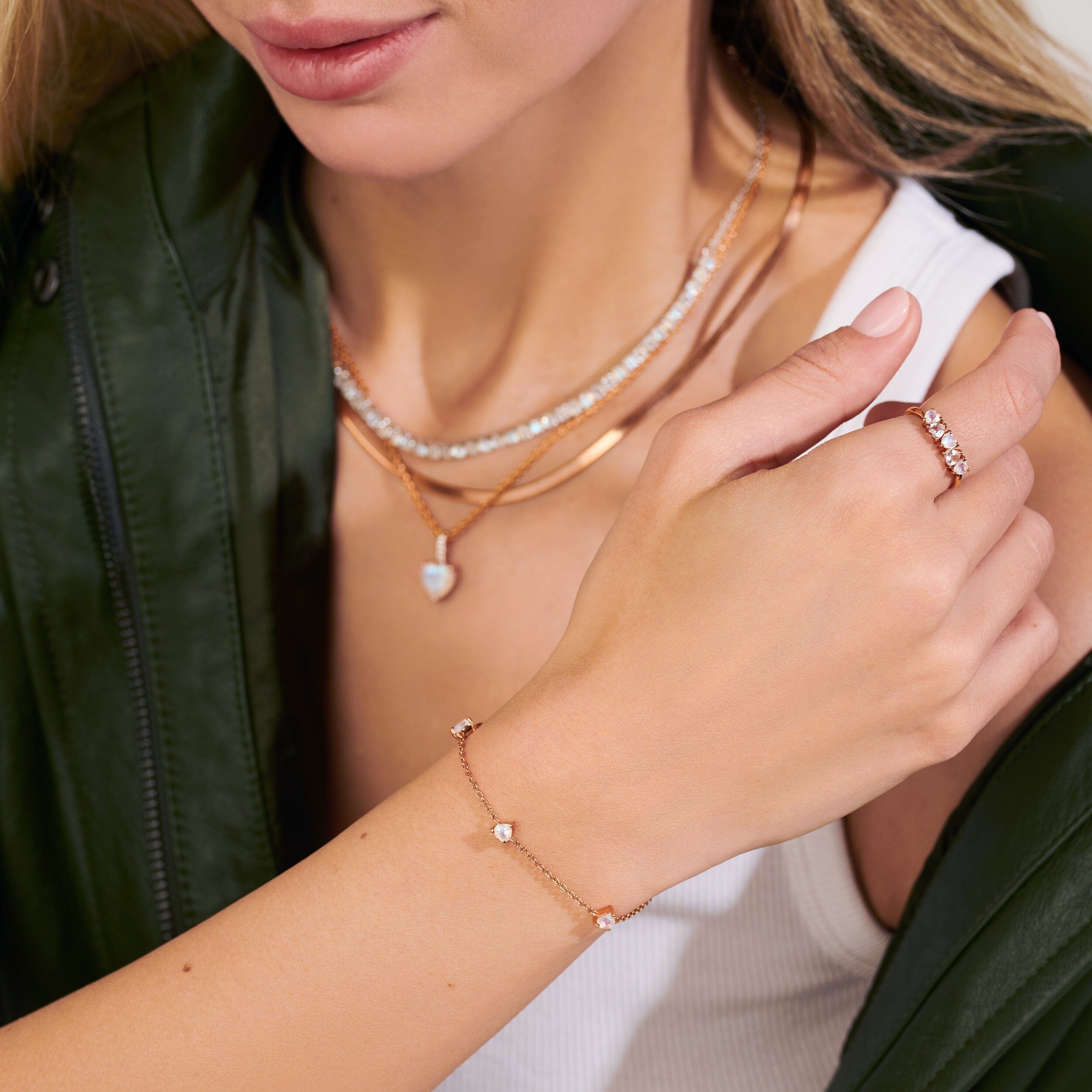 Moonstone Bracelet - Never Without You、mySite、hinf8tx79