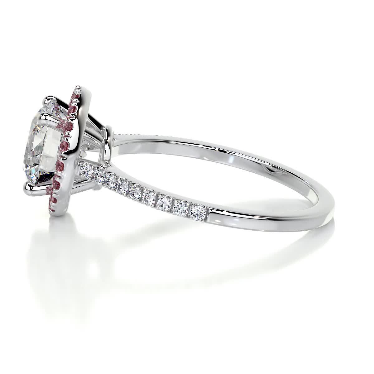 Layla Diamond Engagement Ring - Platinum、mySite、hinf8tx79