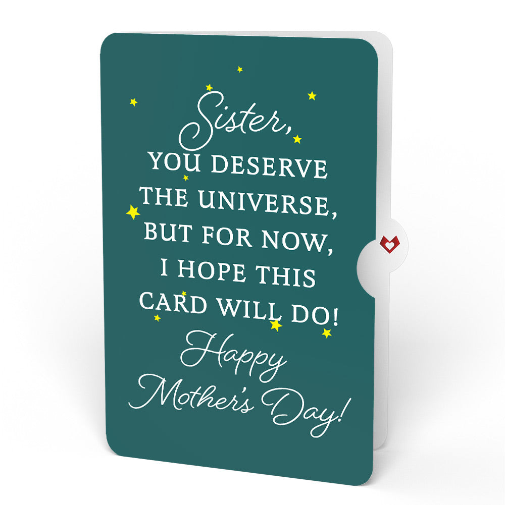 Love You to the Moon and Back Mother's Day Light-Up Pop-Up Card and Sentiment Set for Sister、mySite、solidvoid