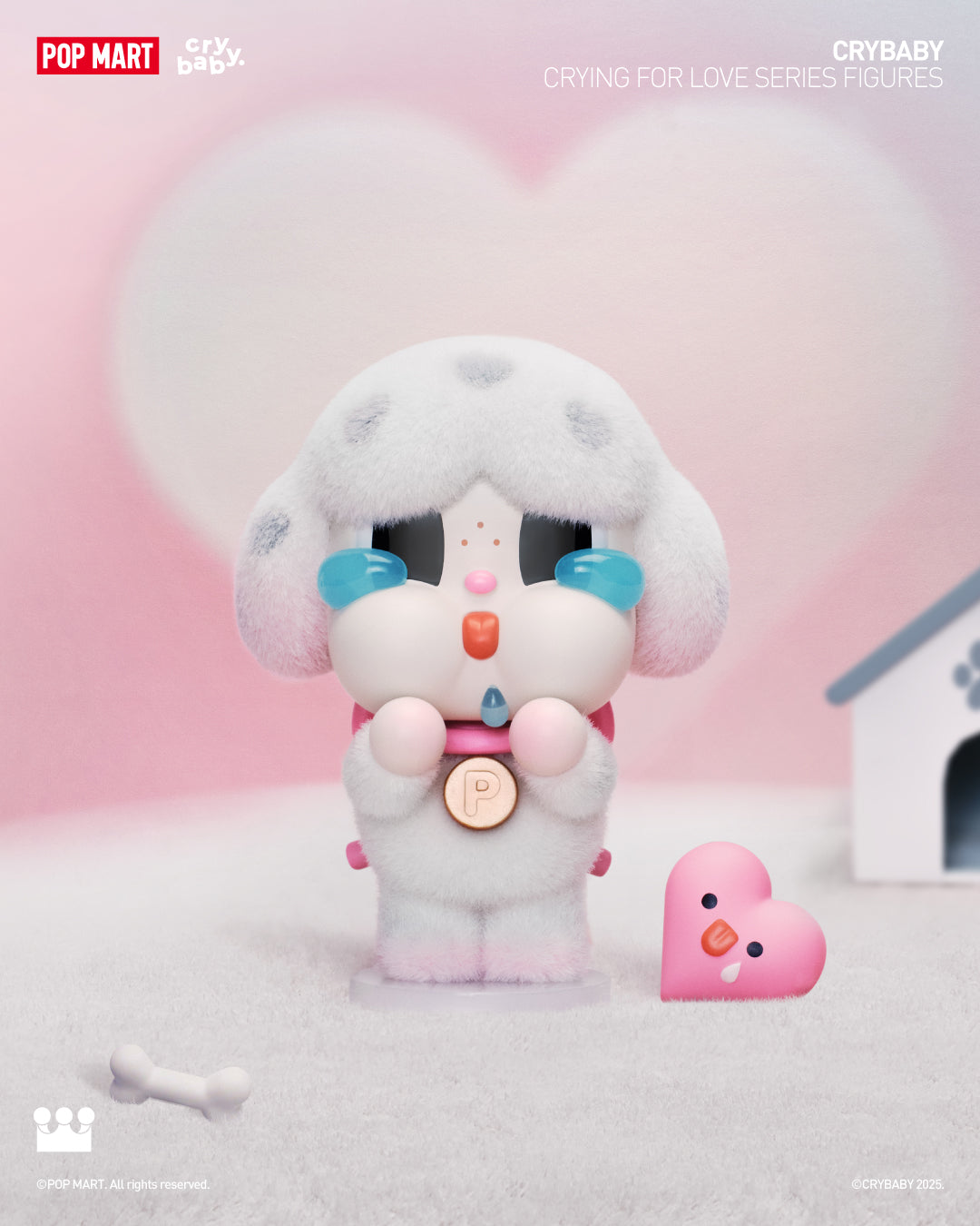  POP MART CRYBABY Crying For Love Series Figures、mySite、greenlandpopulation