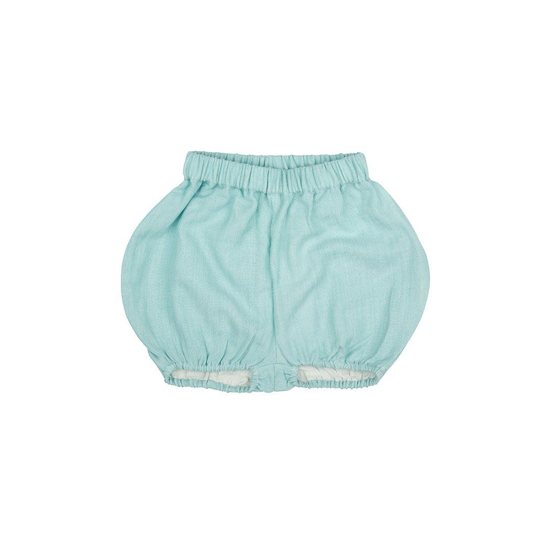  Pigeon Organics Plain Muslin Bloomers - Turquoise、mySite、merchandisen