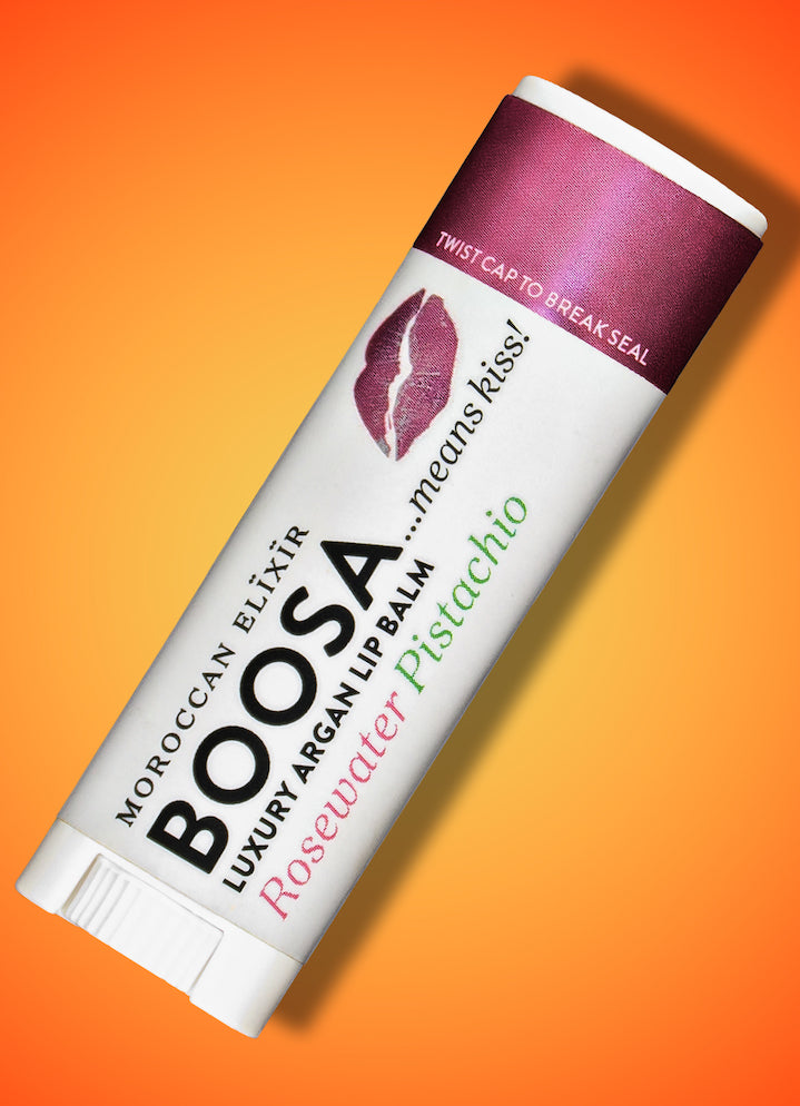  BOOSA Argan Lip Balm (Rosewater Pistachio)、mySite、elrpsem3k