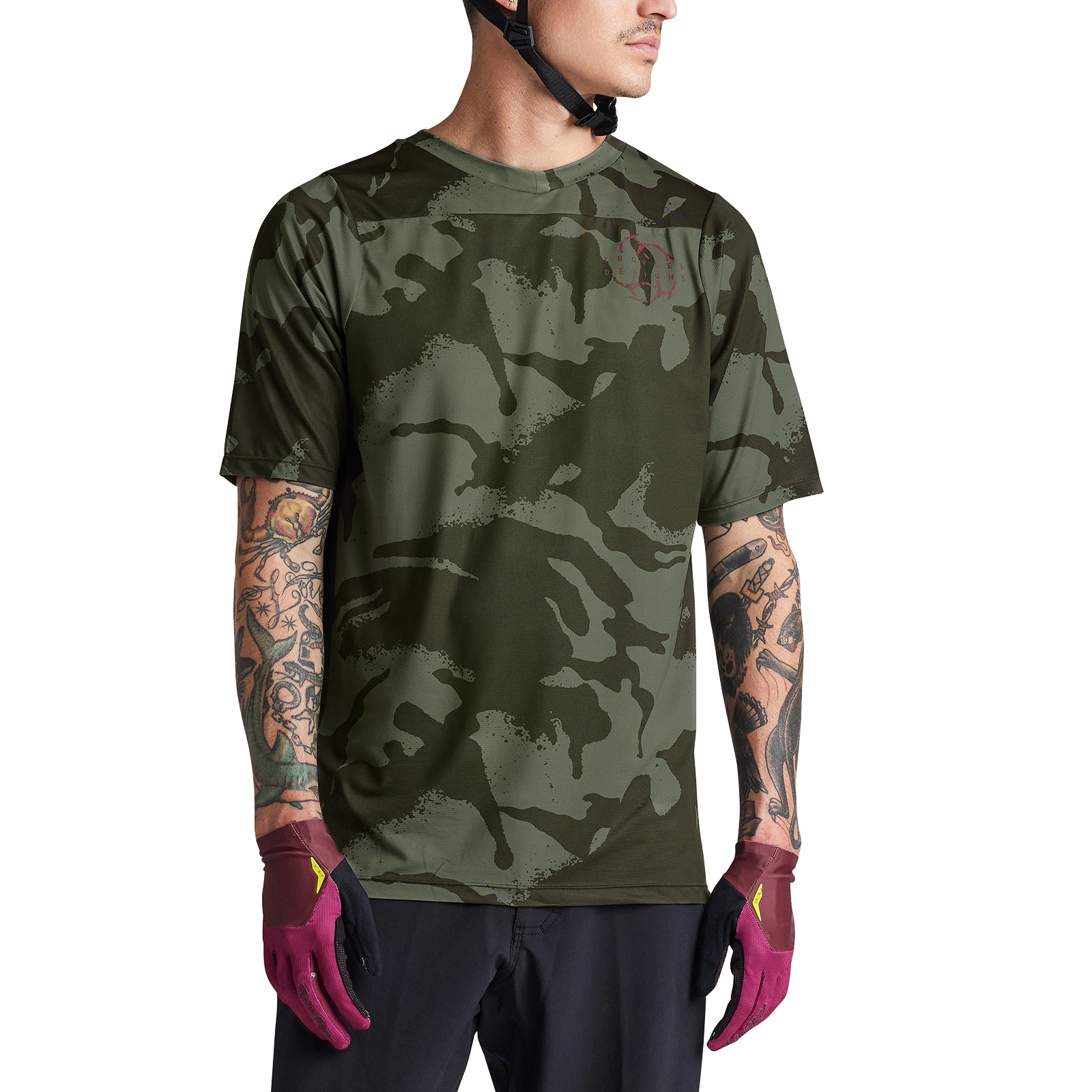 Skyline SS Jersey Shadow Camo Olive、mySite、dreamappss
