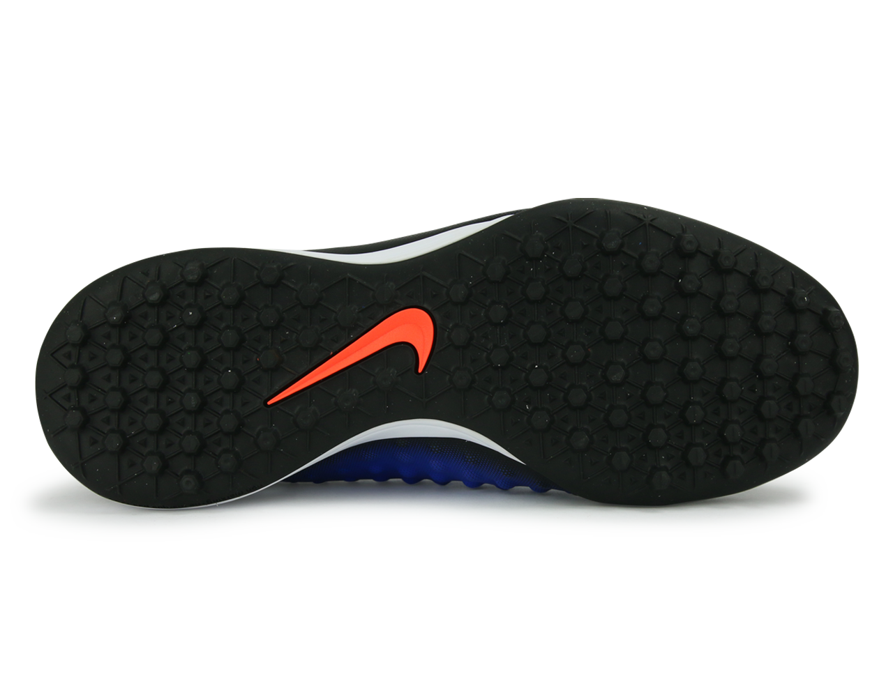 Nike Kids MagistaX Opus Turf Soccer Shoes Black/White/Paramount Blue、mySite、noshort