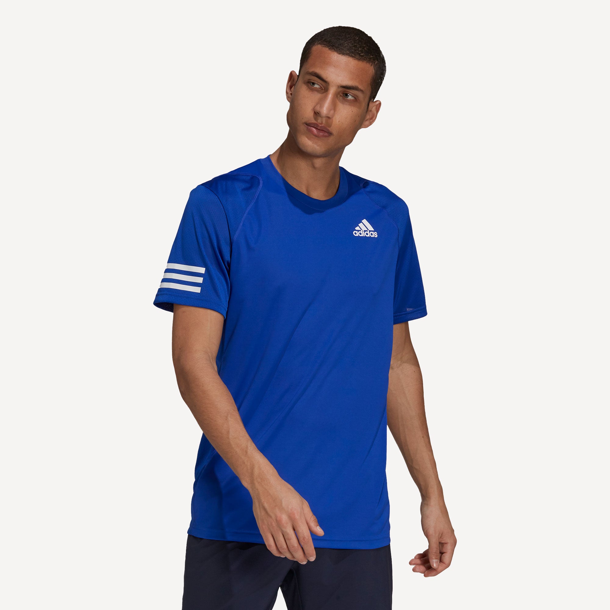 adidas Club Men's 3-Stripe Tennis Shirt