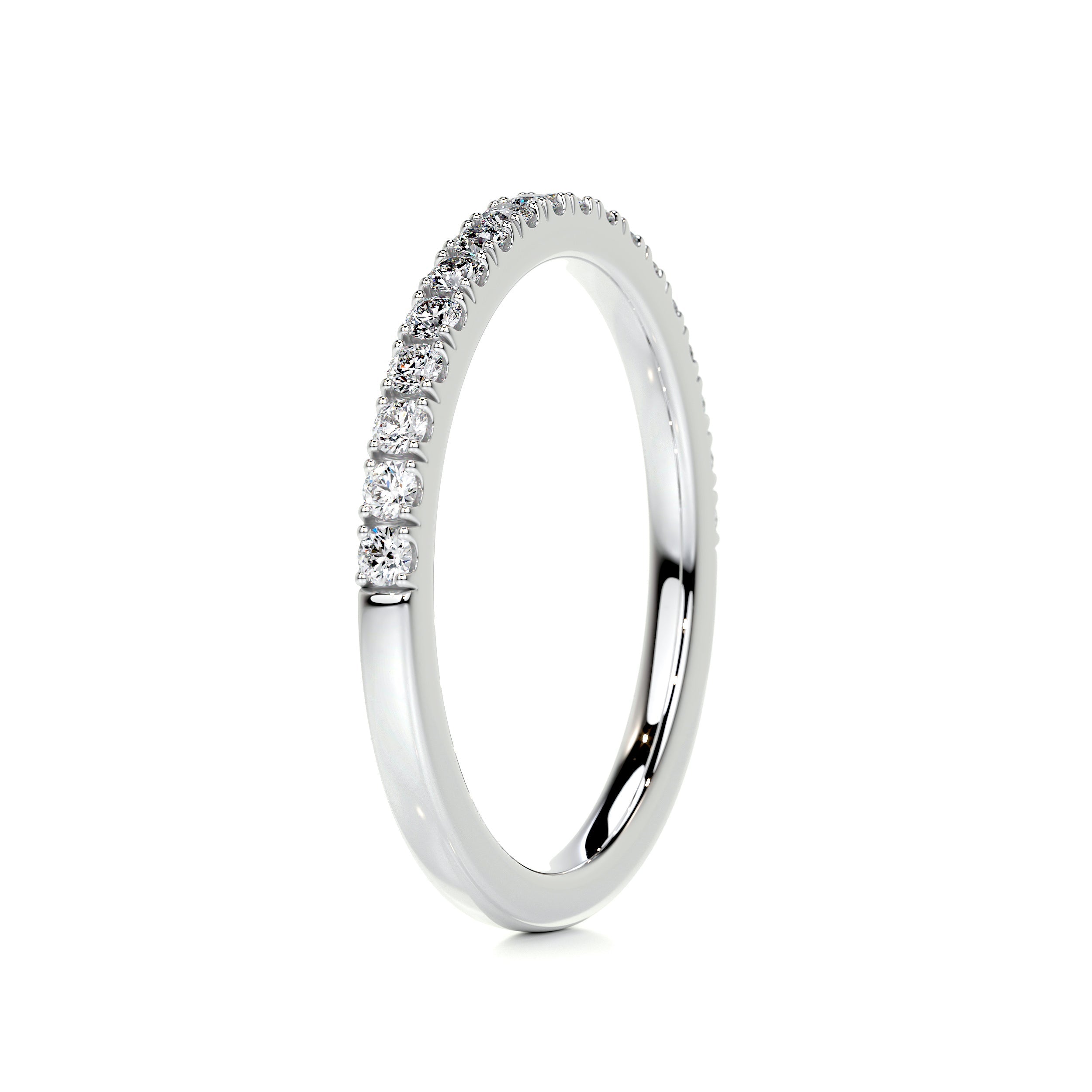 Stephanie Diamond Wedding Ring (0.3 Carat) - 14K White Gold (RTS)、mySite、hinf8tx79