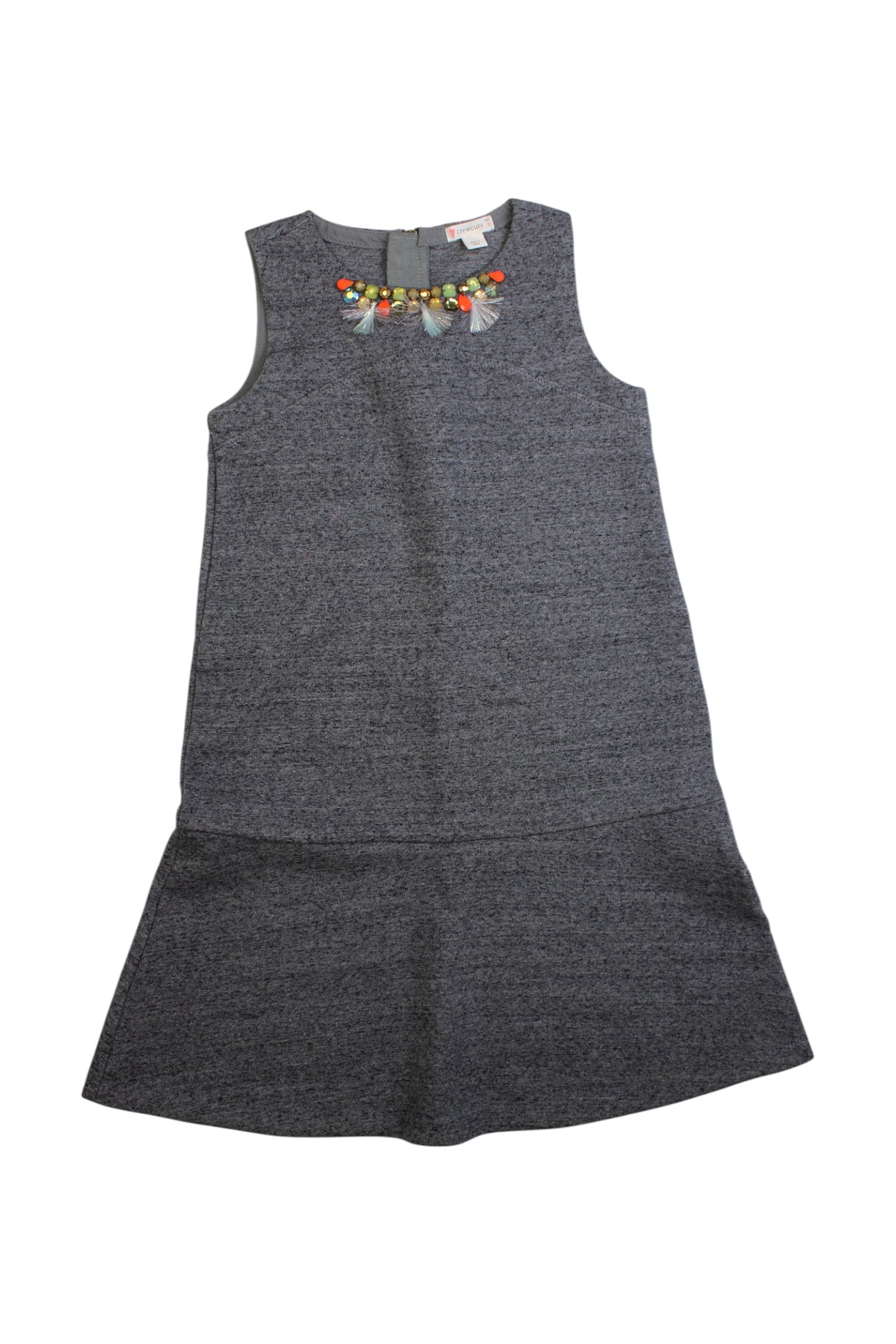 Crewcuts Embellished Sleeveless Dress, Size 8Y、mySite、g9winljtr