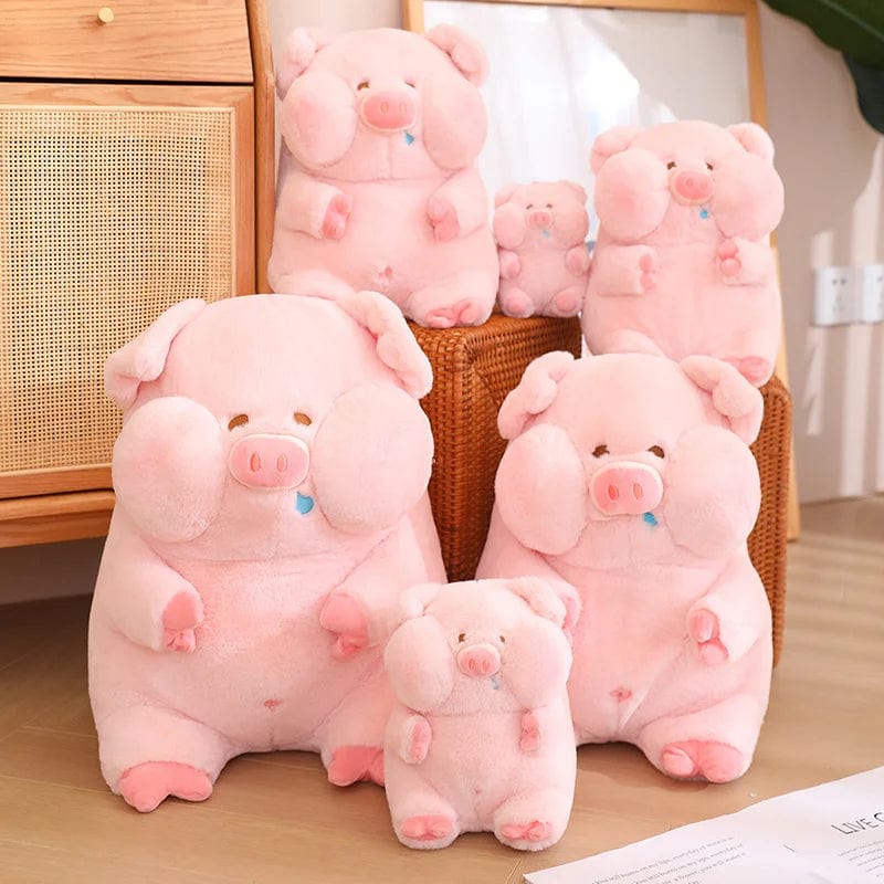Sweet Cheeks Chubby Plush Pink Piggies Large and Fluffy、mySite、g9winljtr