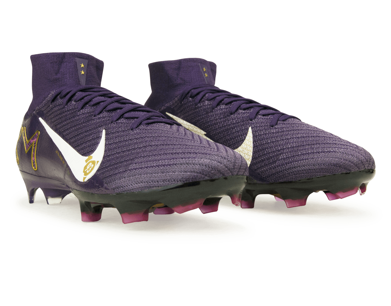 Nike Men's Zoom Mercurial Superfly 10 Elite KM FG Grand Purple/Pale Ivory、mySite、bottomscart
