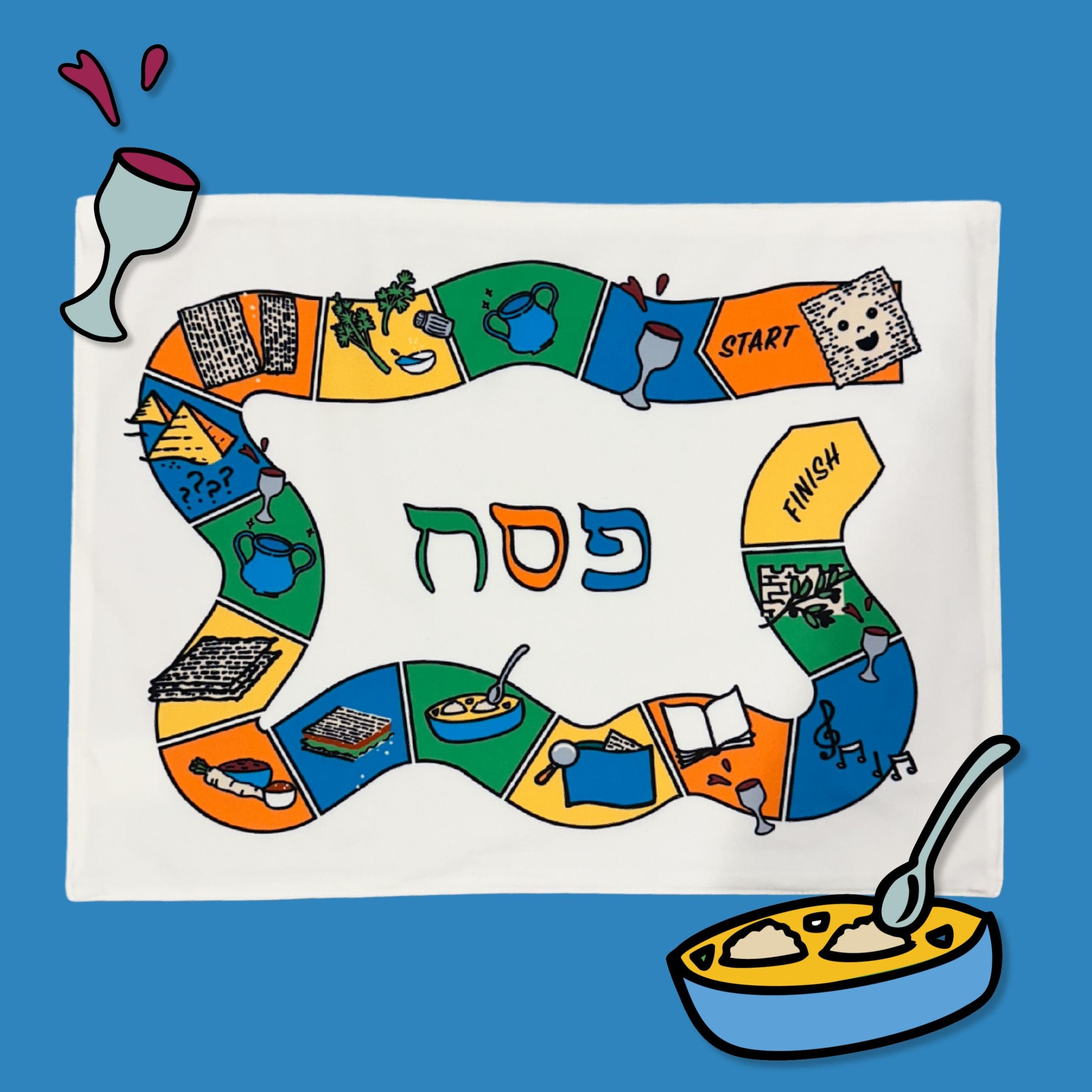 Seder Game Placemat、mySite、topwebapps