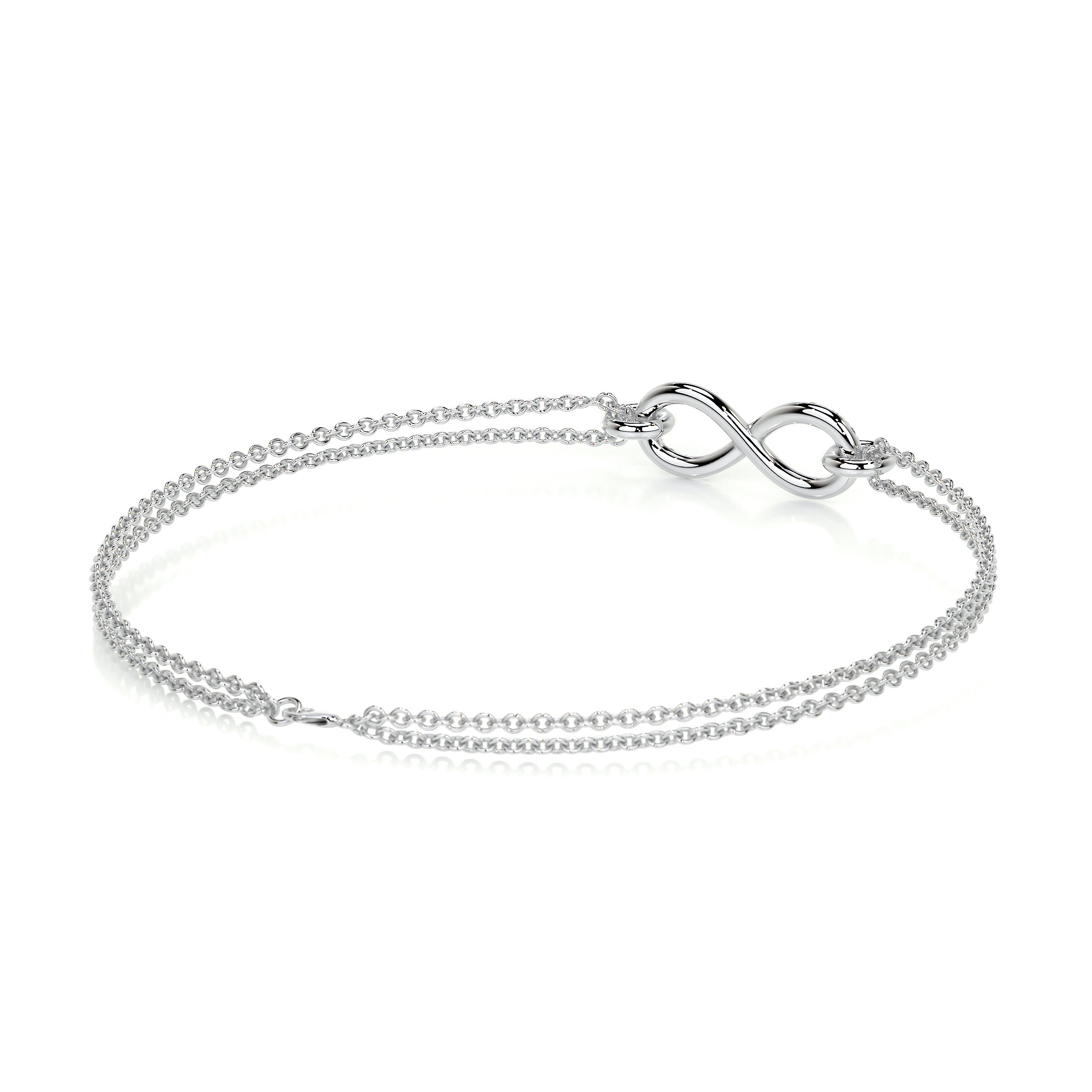 Candice Diamonds Bracelet (0.07 Carat) -18K White Gold、mySite、hinf8tx79