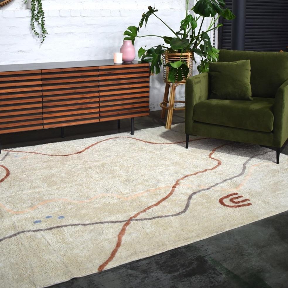 Cotton Berber Nomad Natural Washable Area Rug、mySite、gigharbornorthrealestate