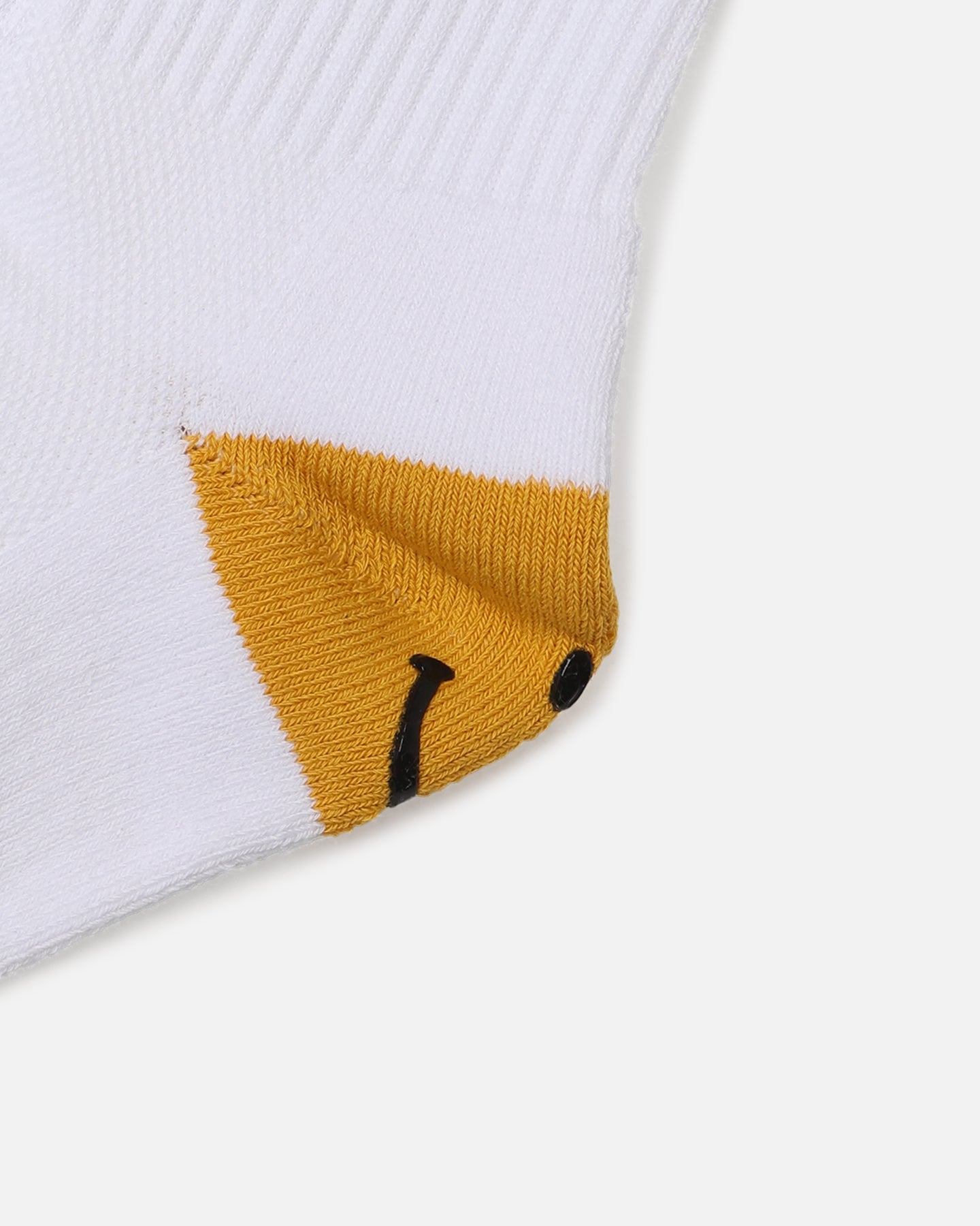Market X Smiley Heel Crew Socks White、mySite、zt4zffjzw