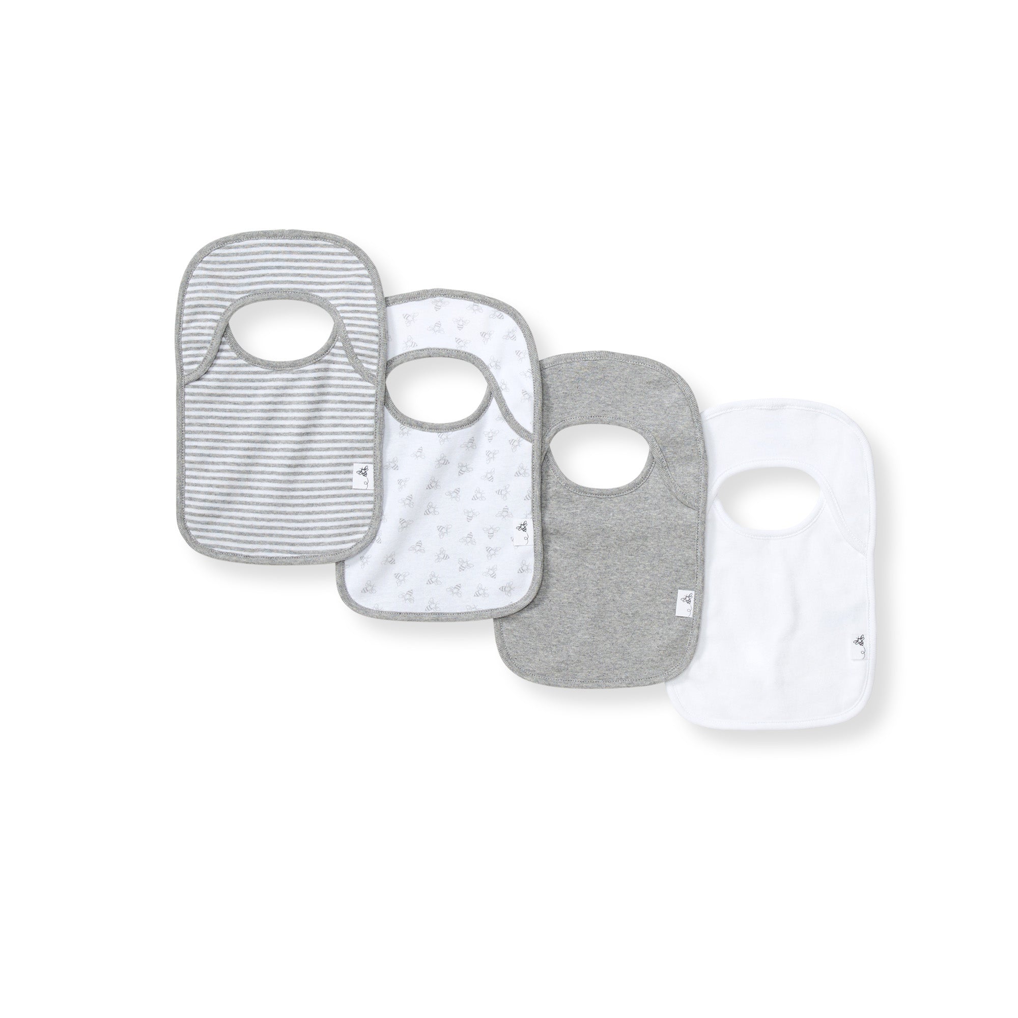  Bee Essentials Organic Baby Bibs 4 Pack、mySite、layawaytickets