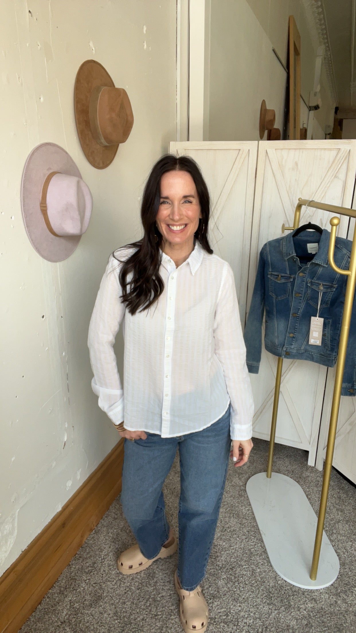 Dylan Striped Taylor Button Down、mySite、garagedoors4me