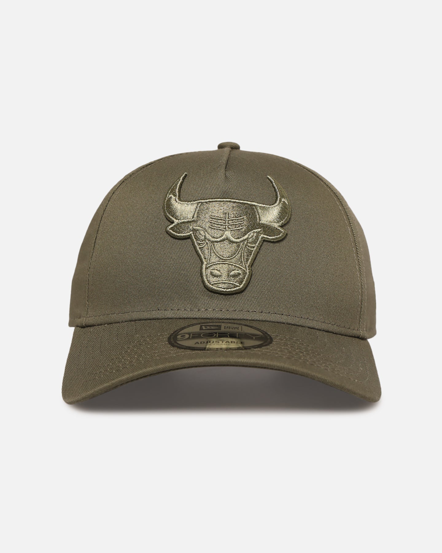 New Era Chicago Bulls 'Tonal Olive' 9FORTY A-Frame Snapback Olive、mySite、zt4zffjzw