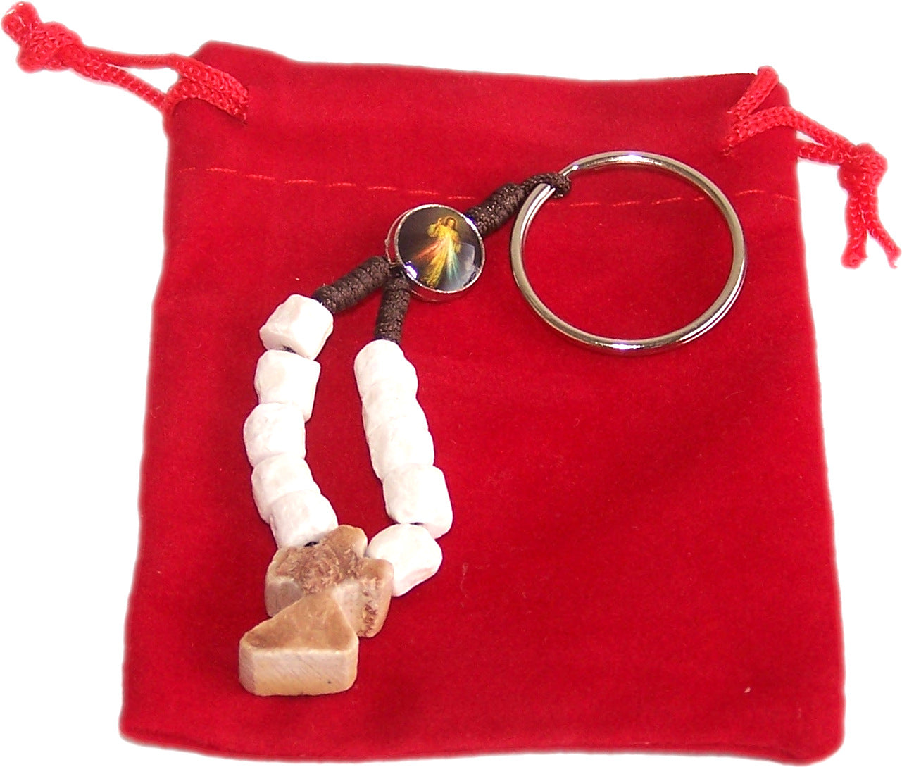 MEDJUGORJE - Rosary chaplet made from Apparation hill stones.、mySite、topwebapps