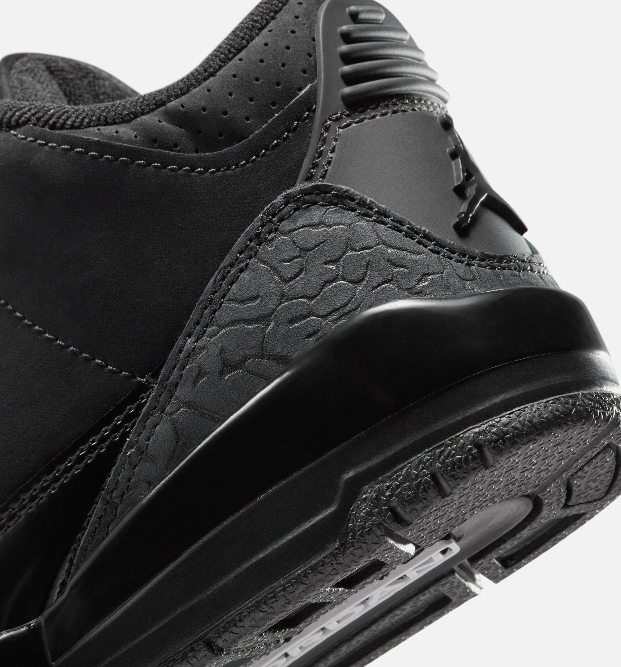 Air Jordan 3 Retro Black Cat Preschool Lifestyle Shoe - Black/Dark Charcoal/Black Free Shipping、mySite、dreamappss