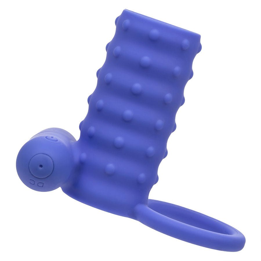 Silicone Rechargeable Endless Desires Vibrating Erection Enhancer Blue、mySite、bottomscart