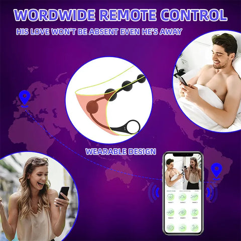 Remote-Controlled G-Spot & Prostate Pleasure Beads