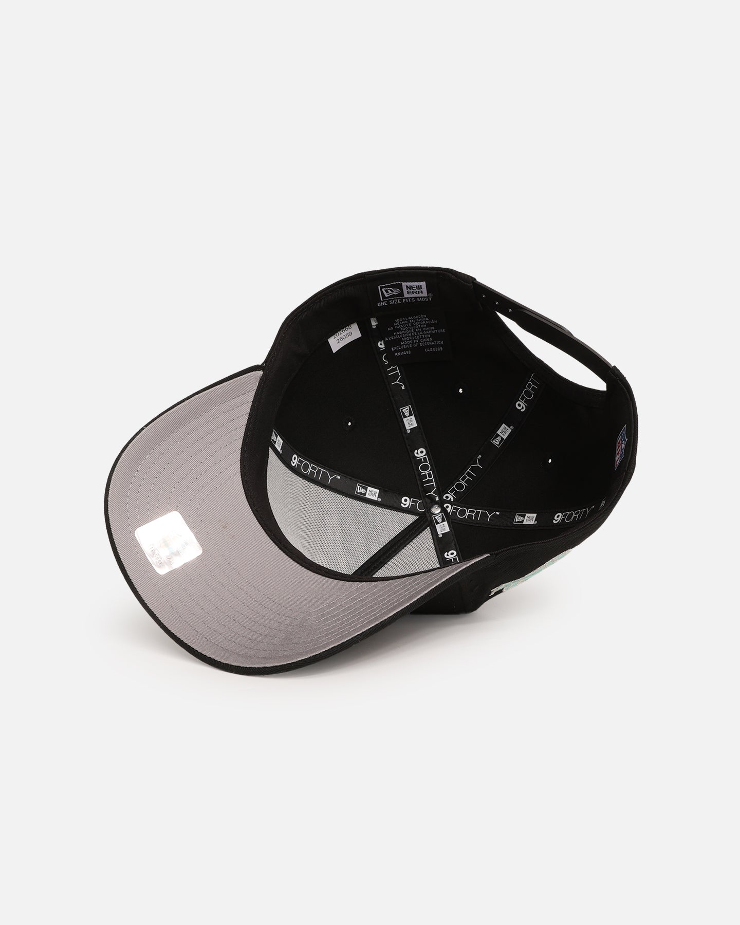 New Era Las Vegas Raiders 'Black Aqua' 9FORTY A-Frame Snapback Black/Aqua、mySite、zt4zffjzw