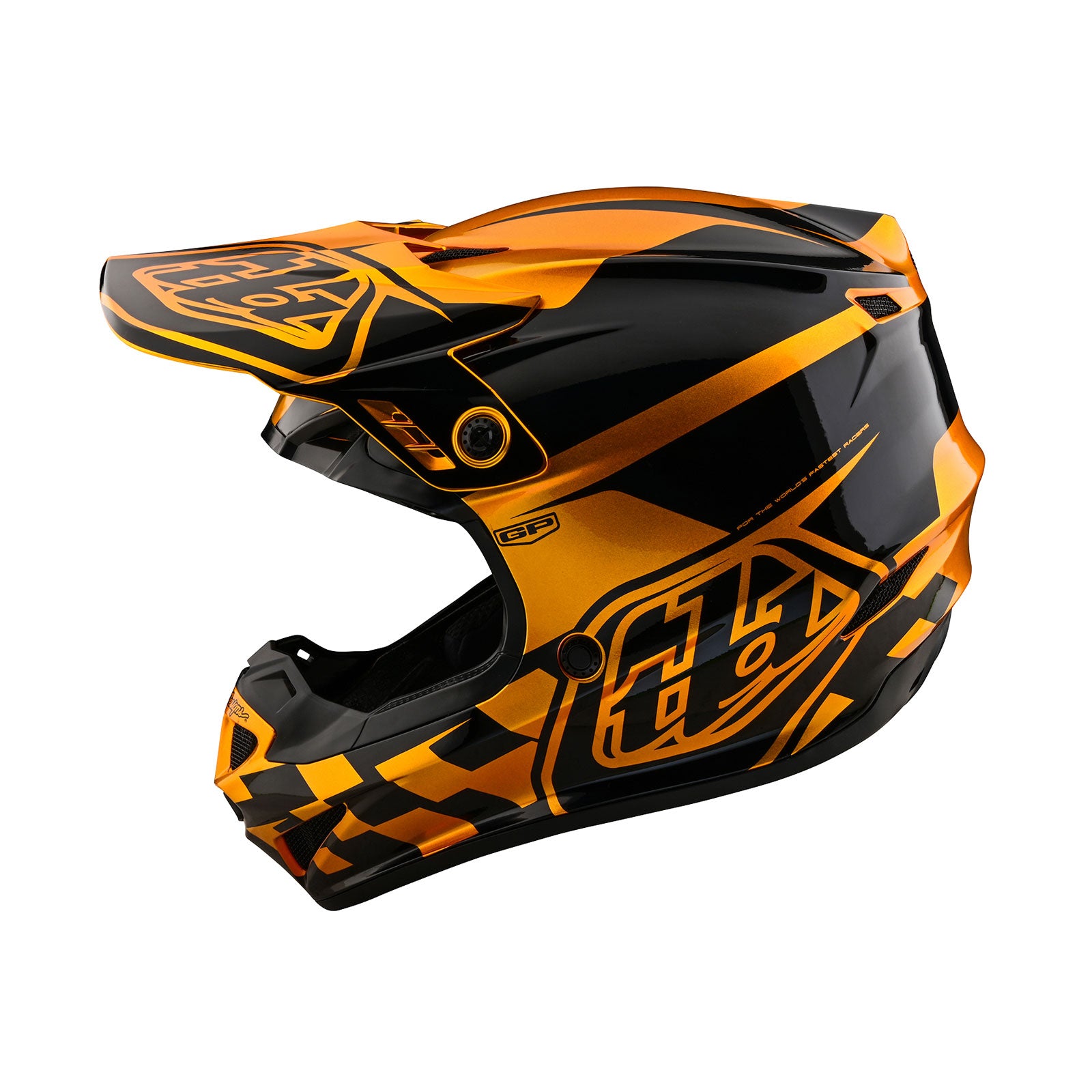 Youth GP Helmet Check Up Gold / Black、mySite、dreamappss
