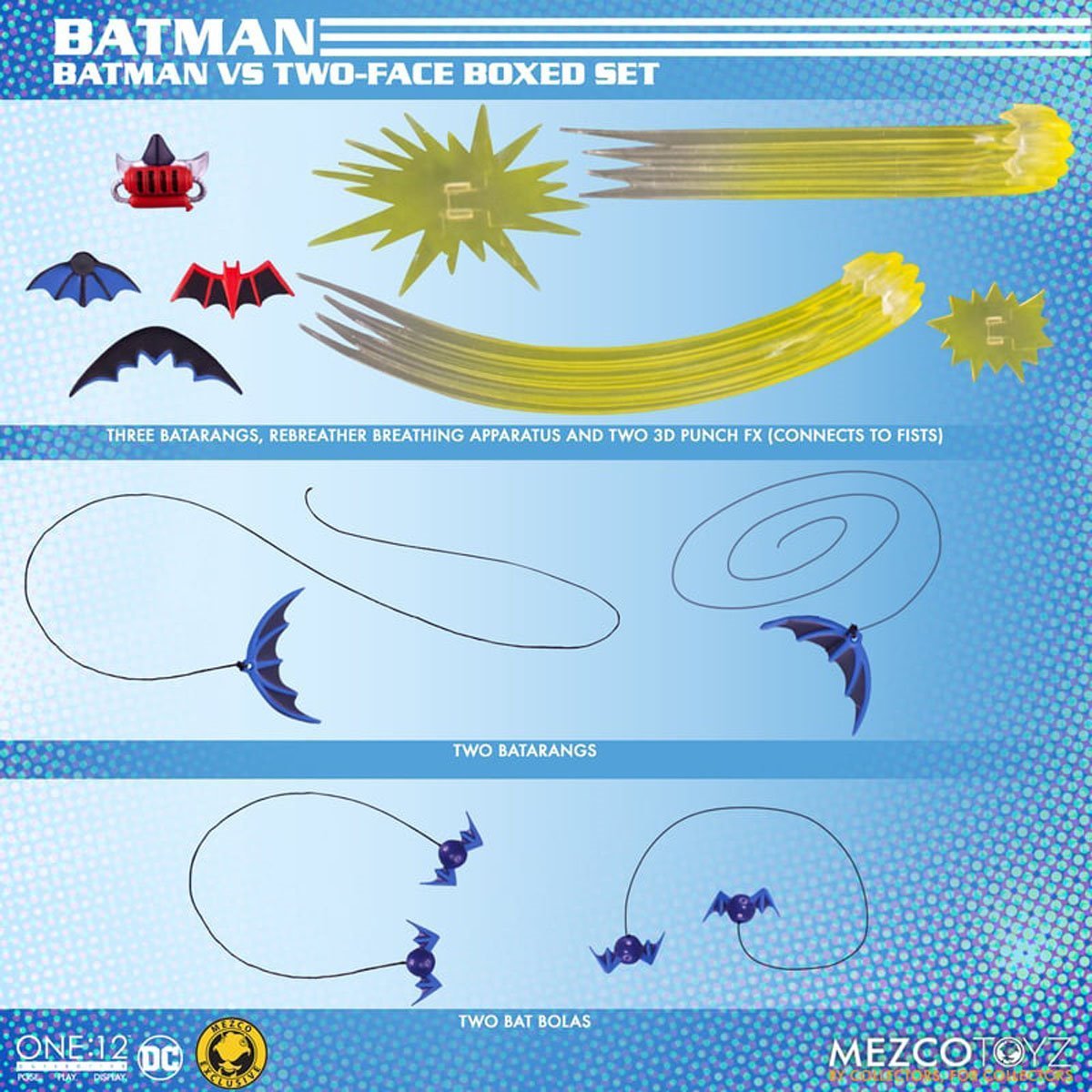 DC Comics Mezco One:12 Collective Batman vs Two-Face Boxed Set (Golden Age Edition)、mySite、hgirdovlk