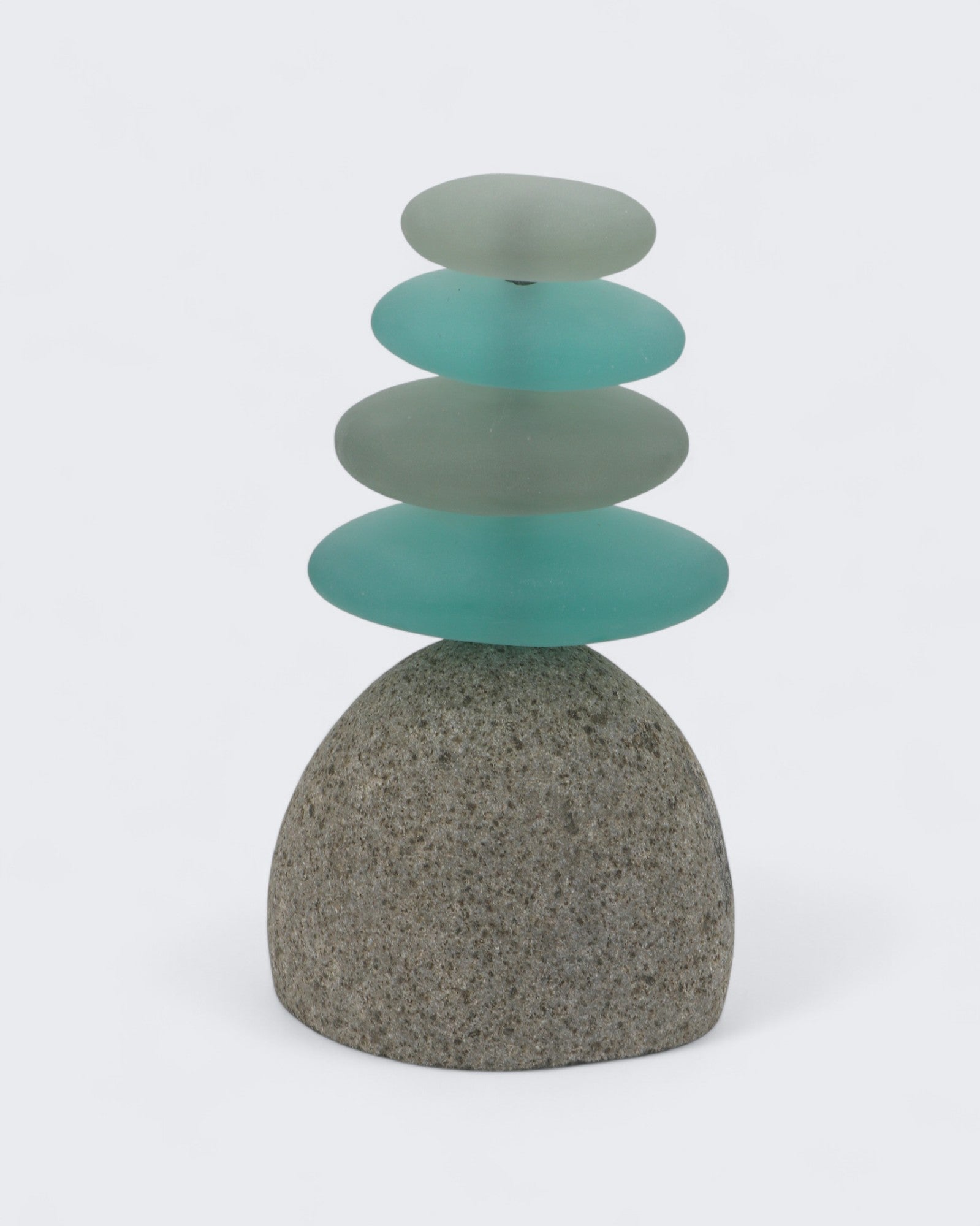 Colorful Glass Garden Zen Cairn Statue、mySite、topwebapps