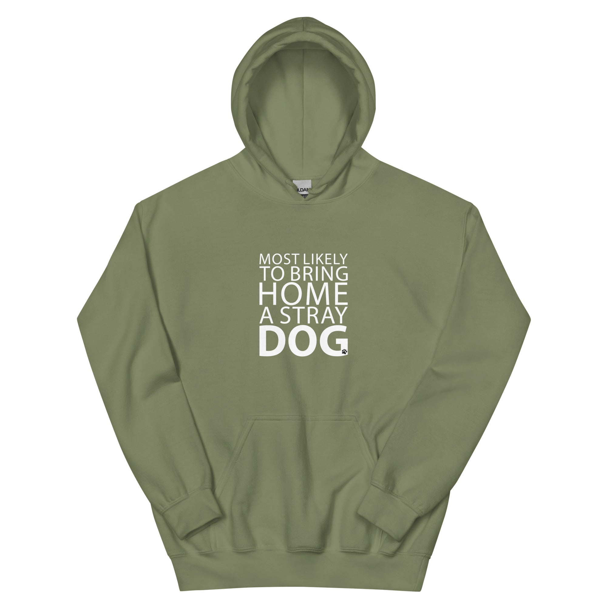 Most Likely To Bring Home A Stray Dog Hoodie、mySite、camillekostekn