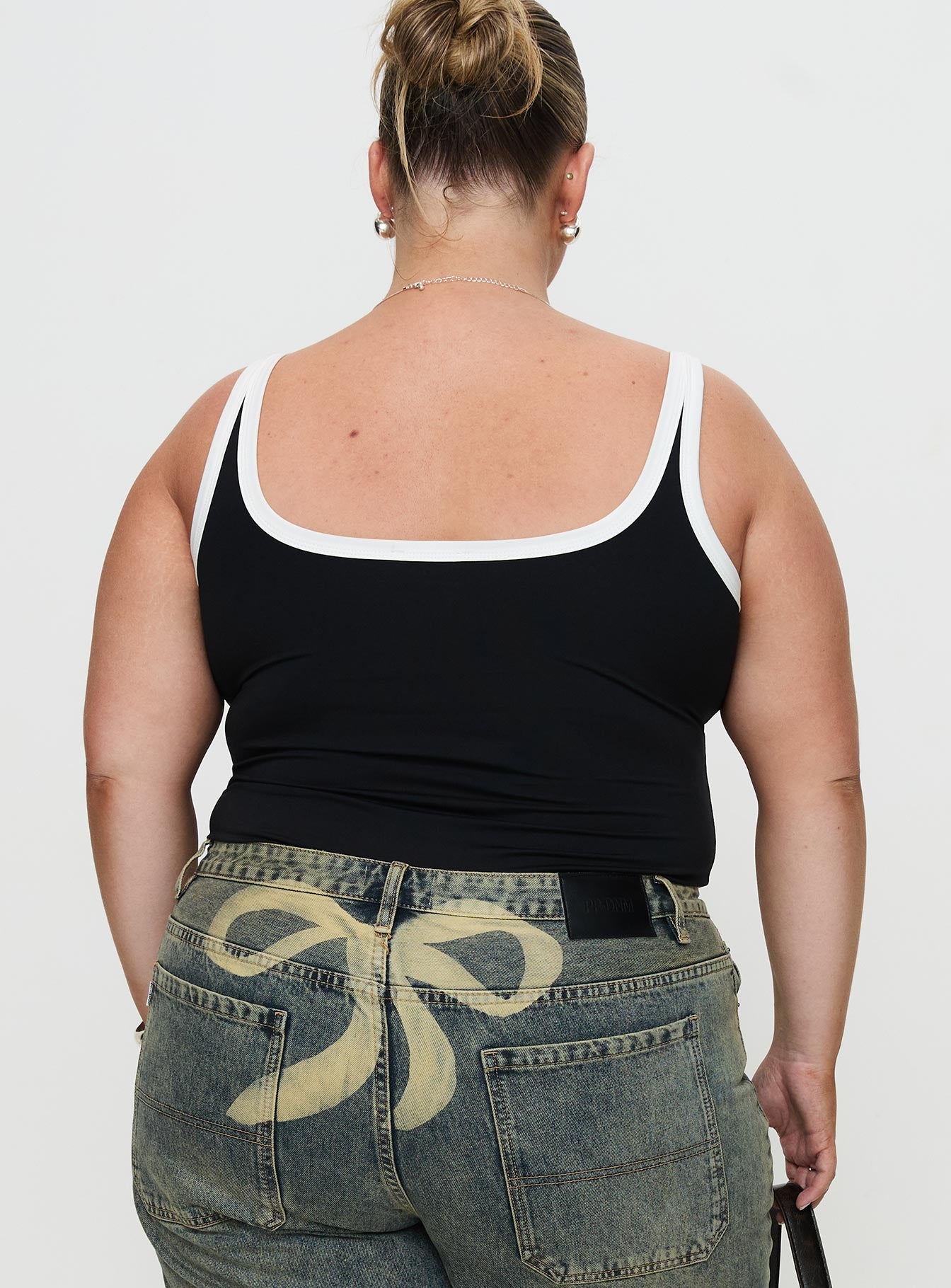 Astrea Bodysuit Black / White Curve、mySite、solidvoid