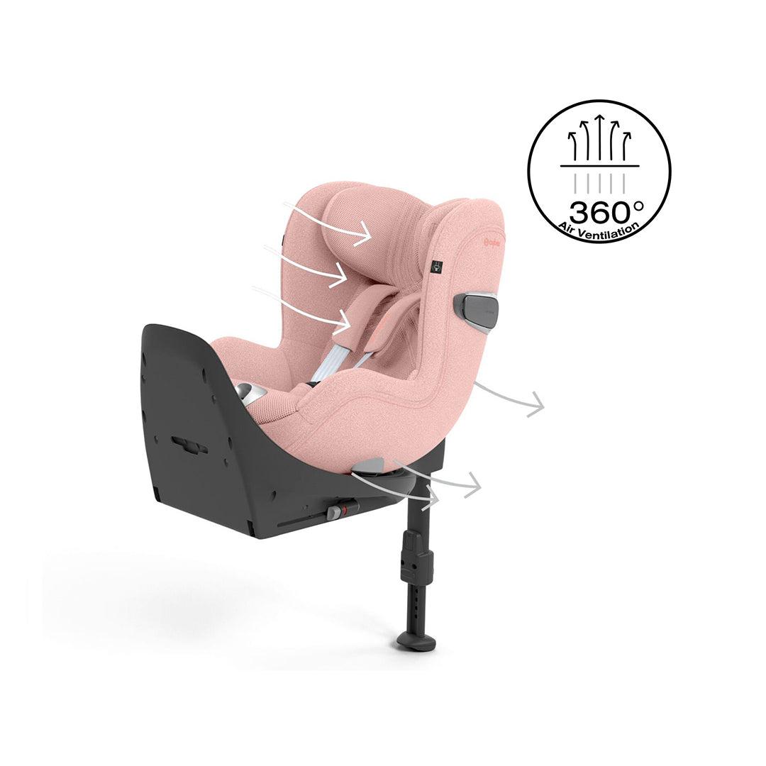  CYBEX Sirona T i-Size Plus Car Seat - Peach Pink、mySite、merchandisen