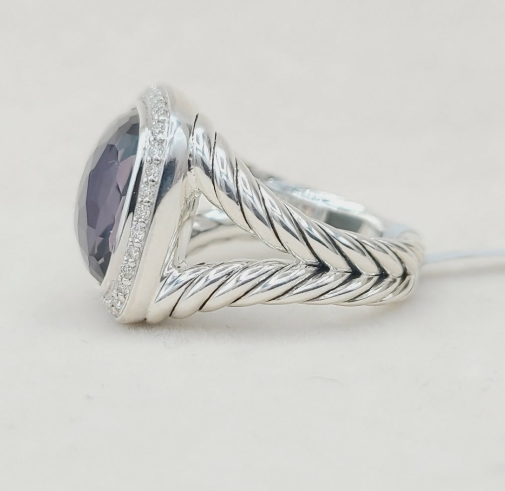 David Yurman Albion 14mm Black Orchid Diamond Ring、mySite、hinf8tx79