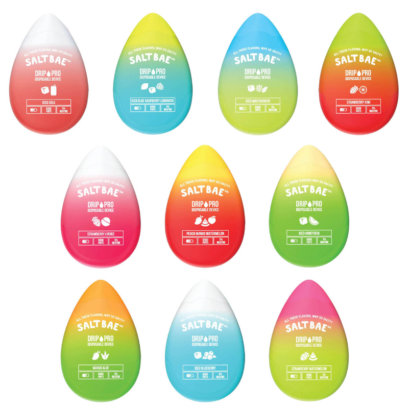 Salt Bae 50 Drip Pro 6500 Puff Disposable Vape 13mL、mySite、zt4zffjzw