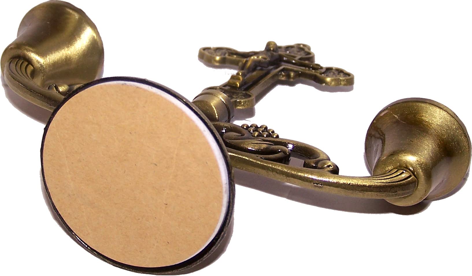 Holy Land Market Table Altar Crucifix with Candles Cups / Holders - 5 Inches、mySite、topwebapps