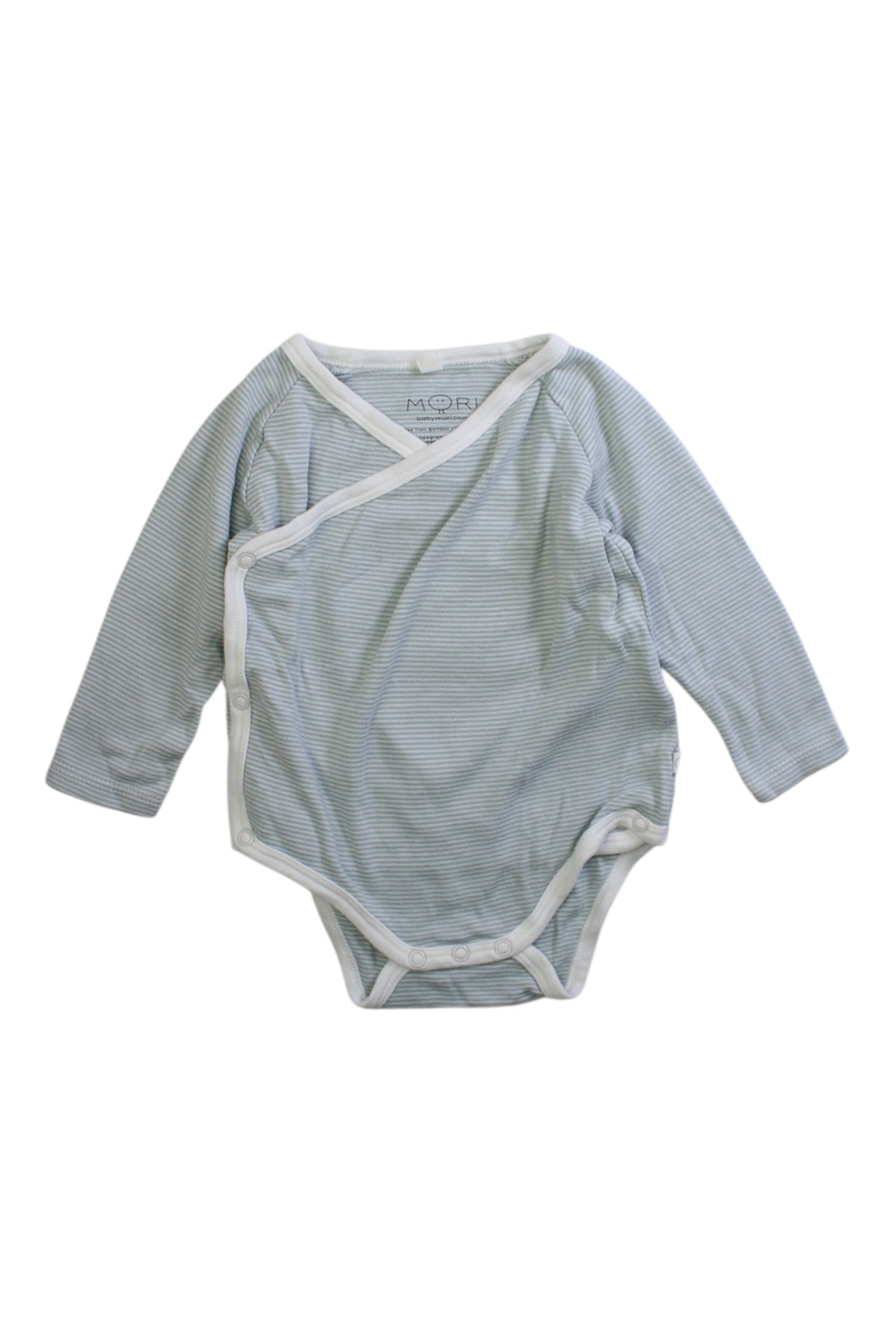 Mori Long Sleeve Bodysuit 6-12M、mySite、g9winljtr