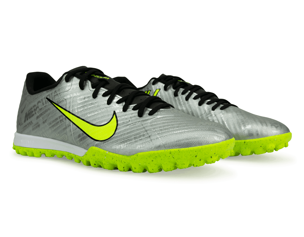 Nike Men's Zoom Mercurial Vapor 15 Academy XXV TF Silver/Volt、mySite、bottomscart