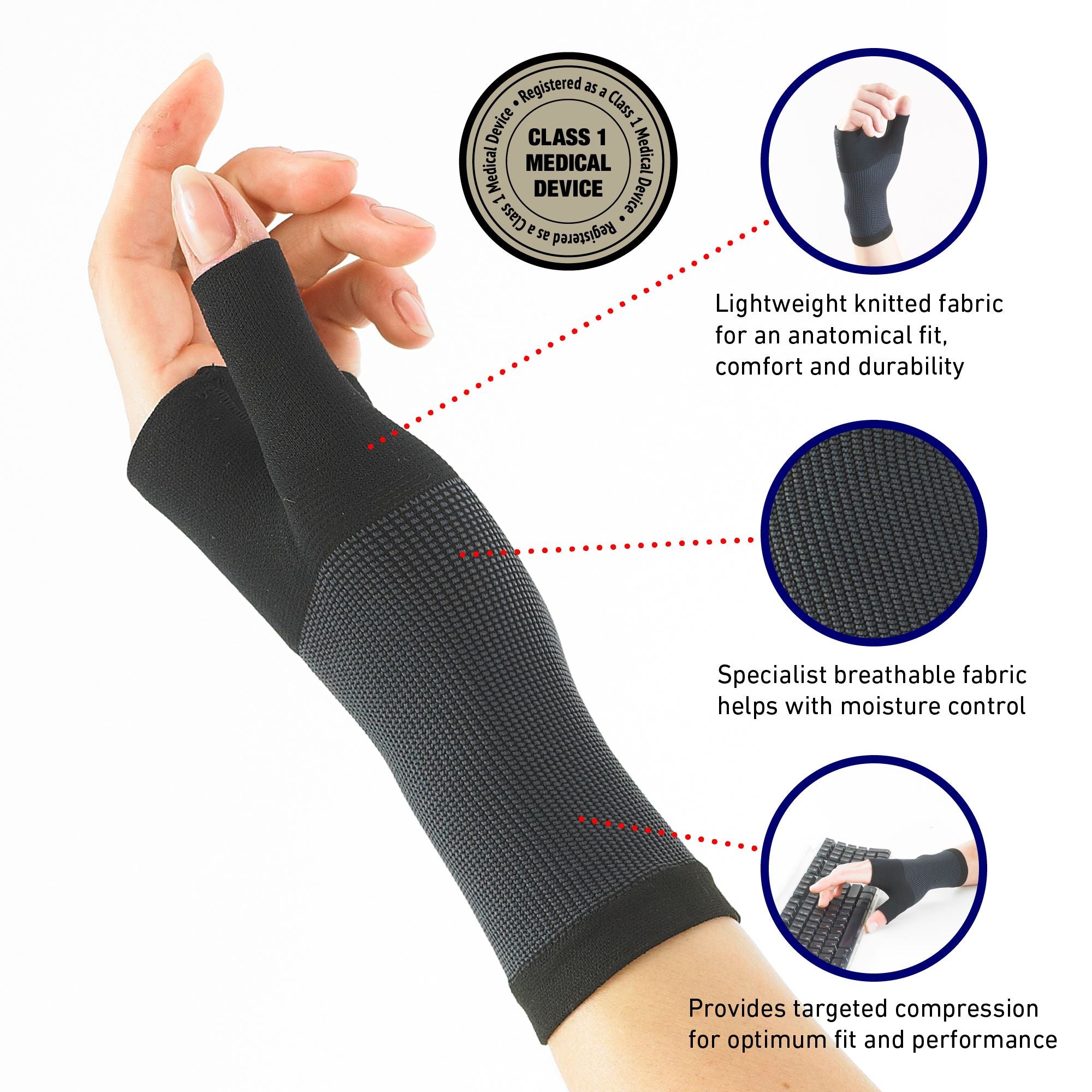  Airflow Wrist & Thumb Support、mySite、preschool7hills