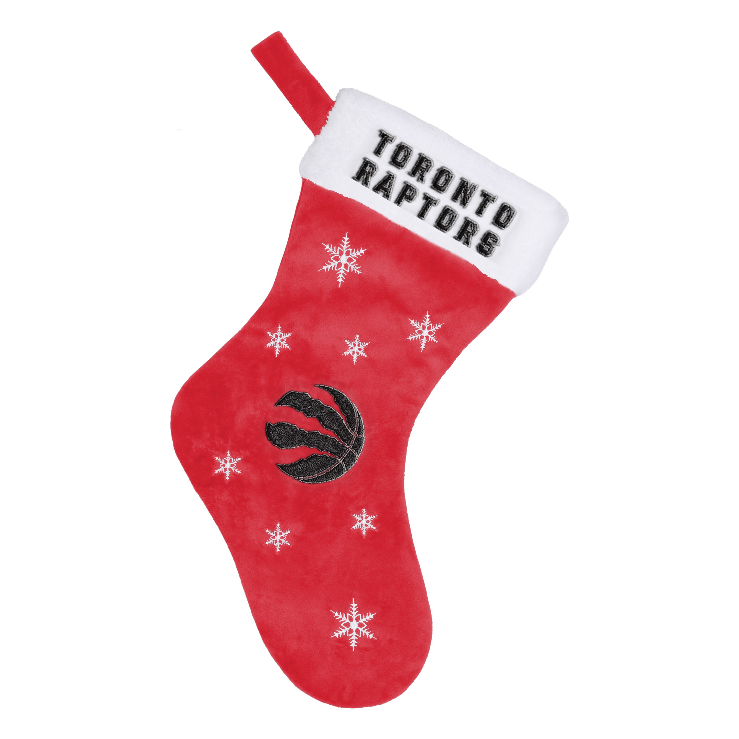 Snowflake Plush Stocking