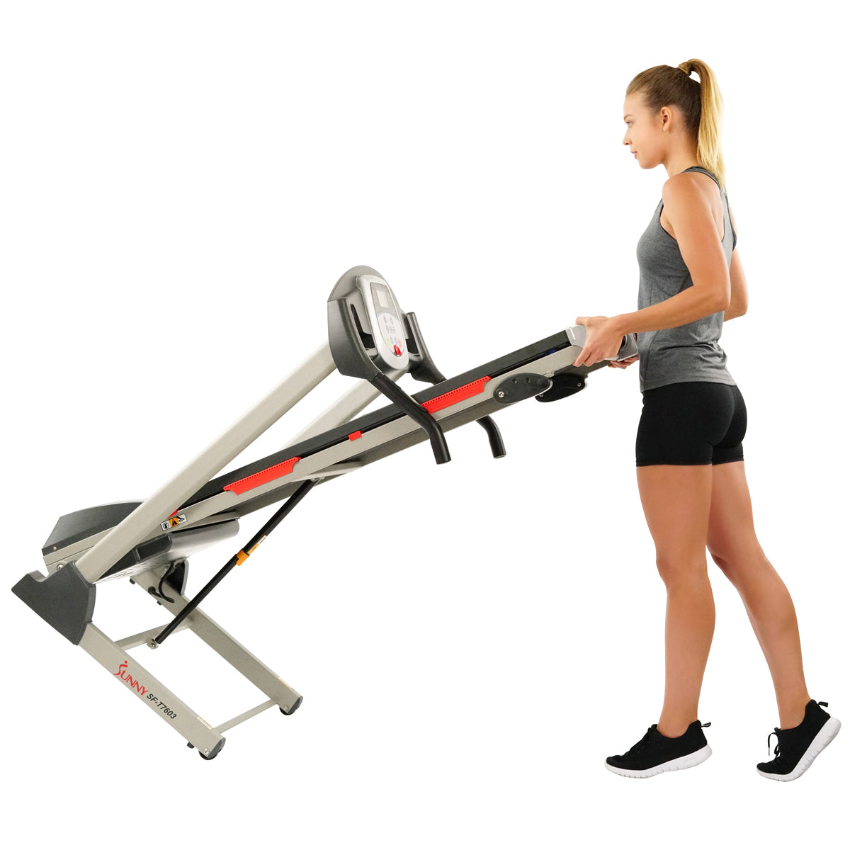  Motorized Treadmill Electronic Running Machine w/ Manual Incline、mySite、ghnorth