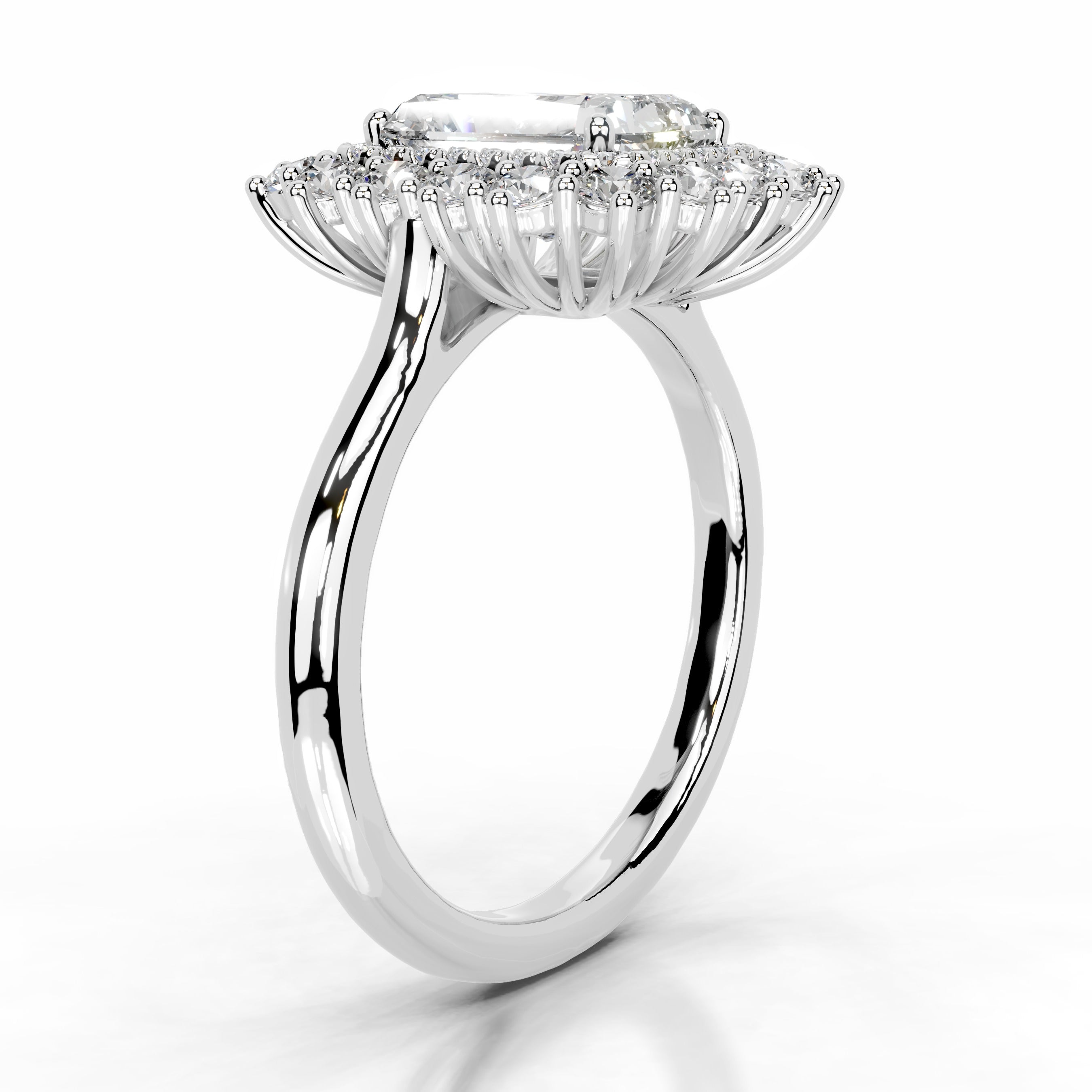 Adriana Diamond Engagement Ring - 18K White Gold、mySite、hinf8tx79